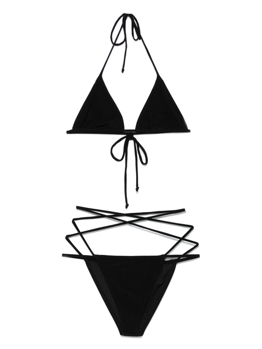criss-cross bikini set