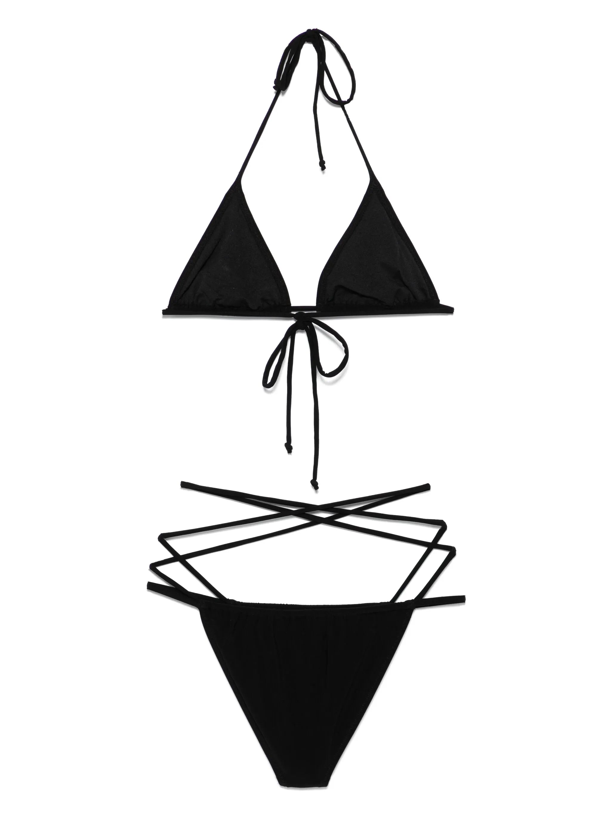 criss-cross bikini set