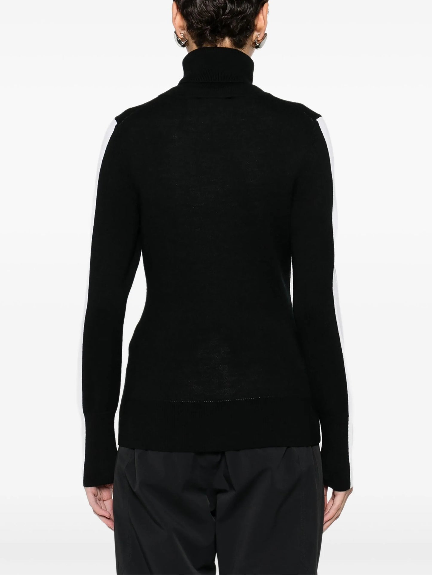 roll-neck top