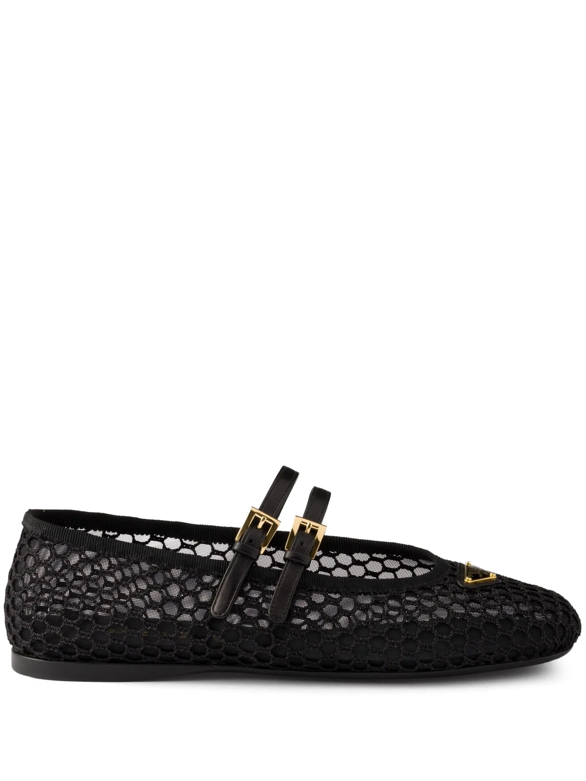 mesh ballerina shoes