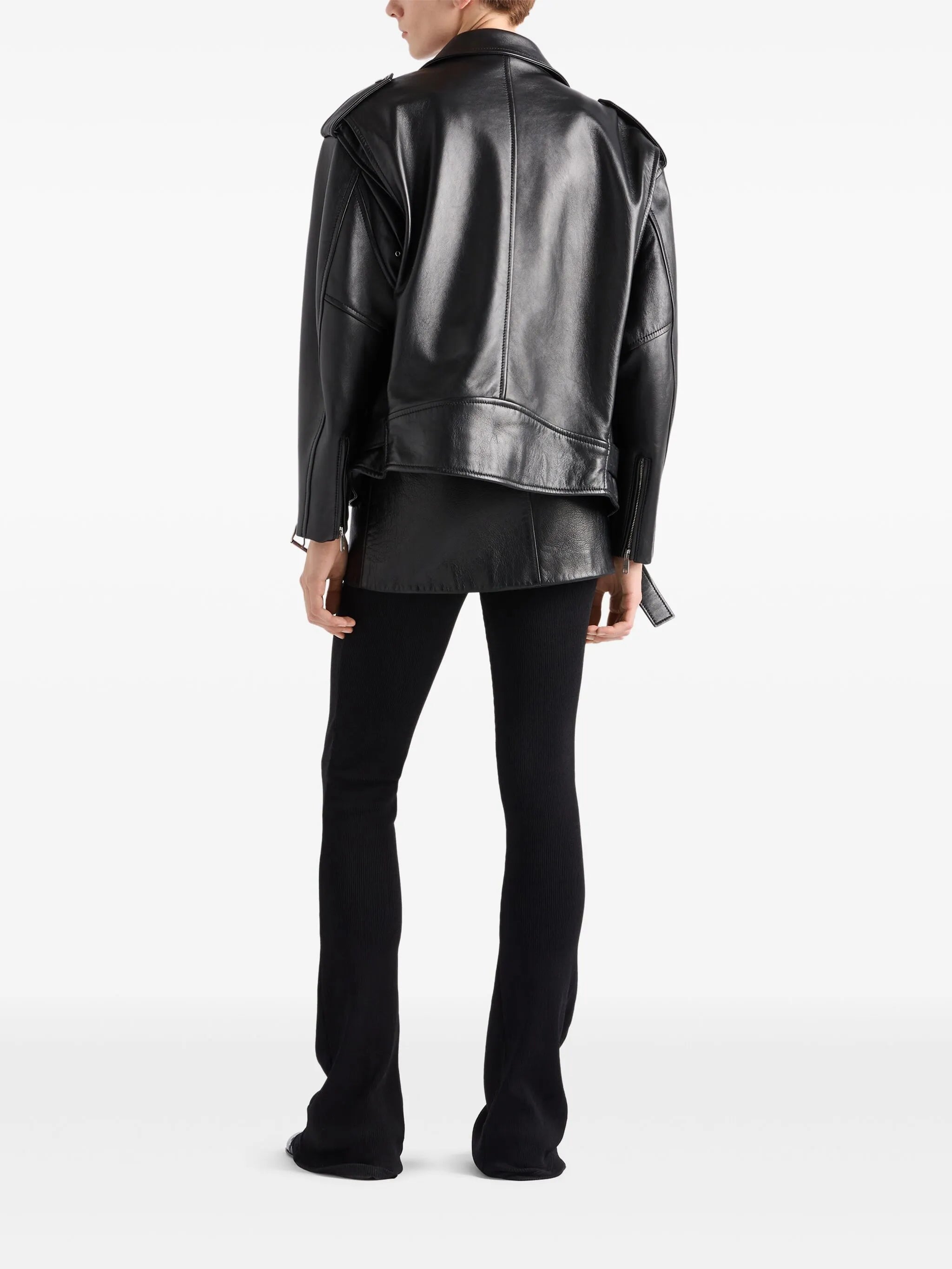 leather miniskirt
