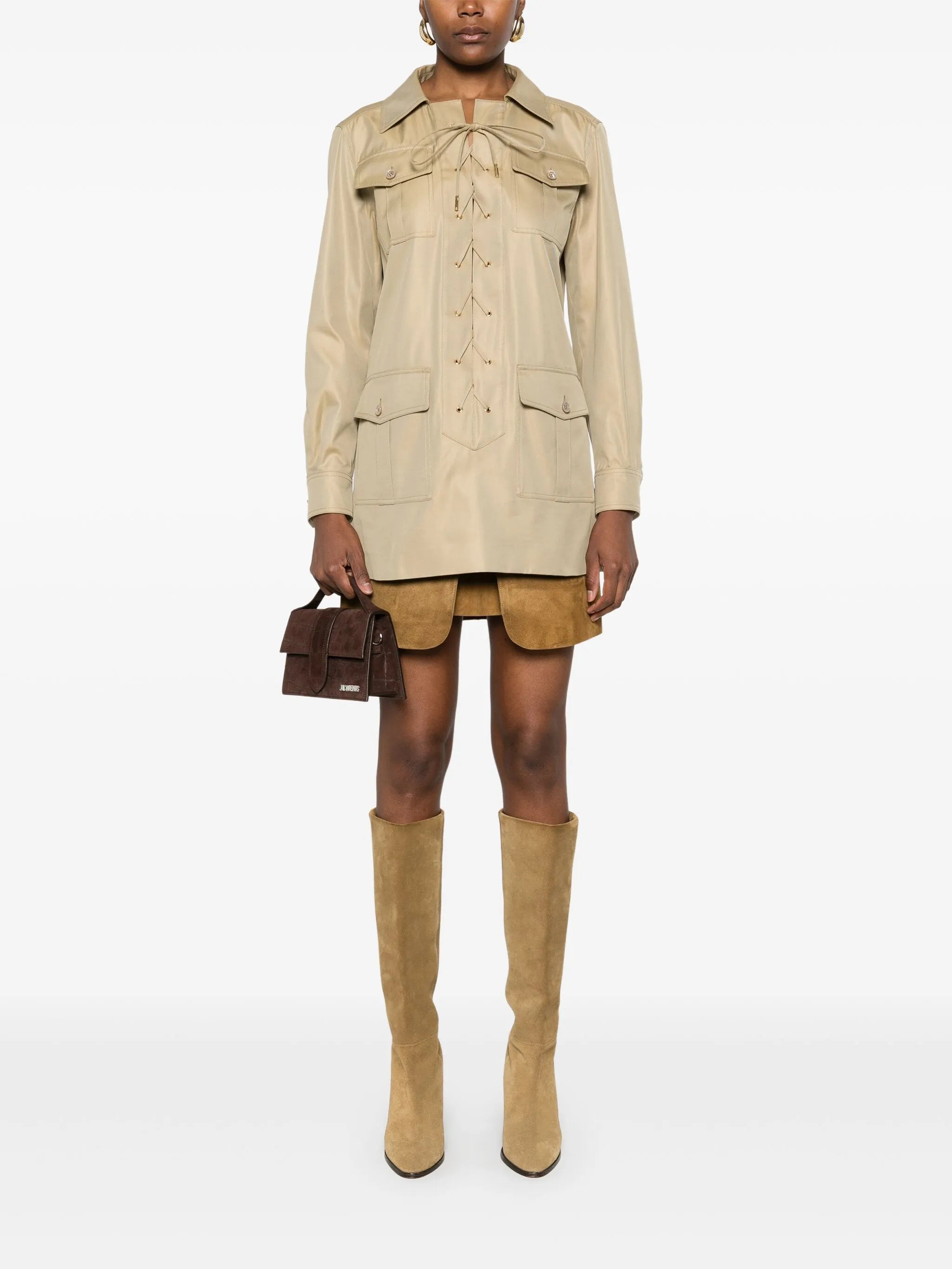 twill blouse