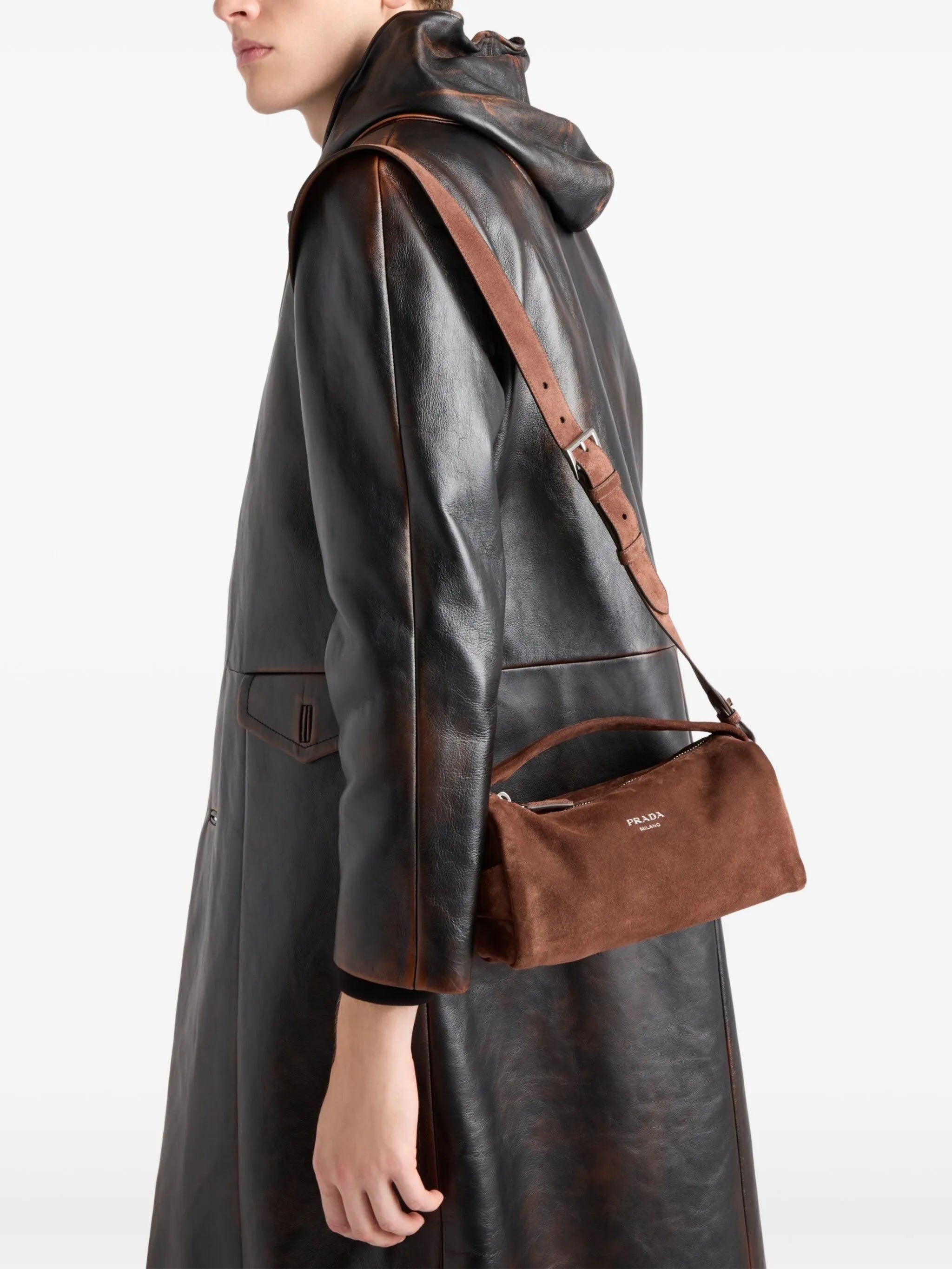 suede shoulder bag