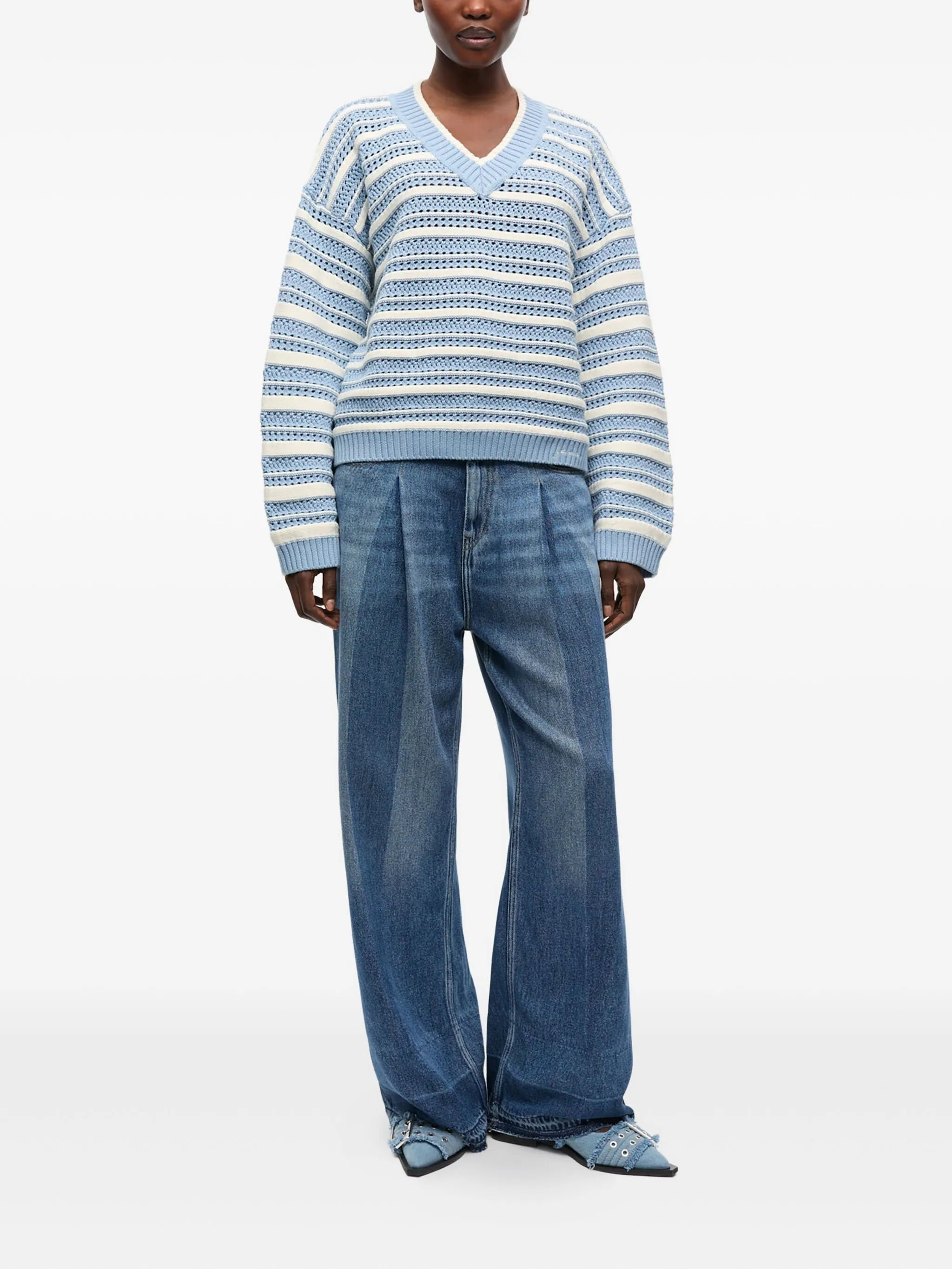 striped sweater