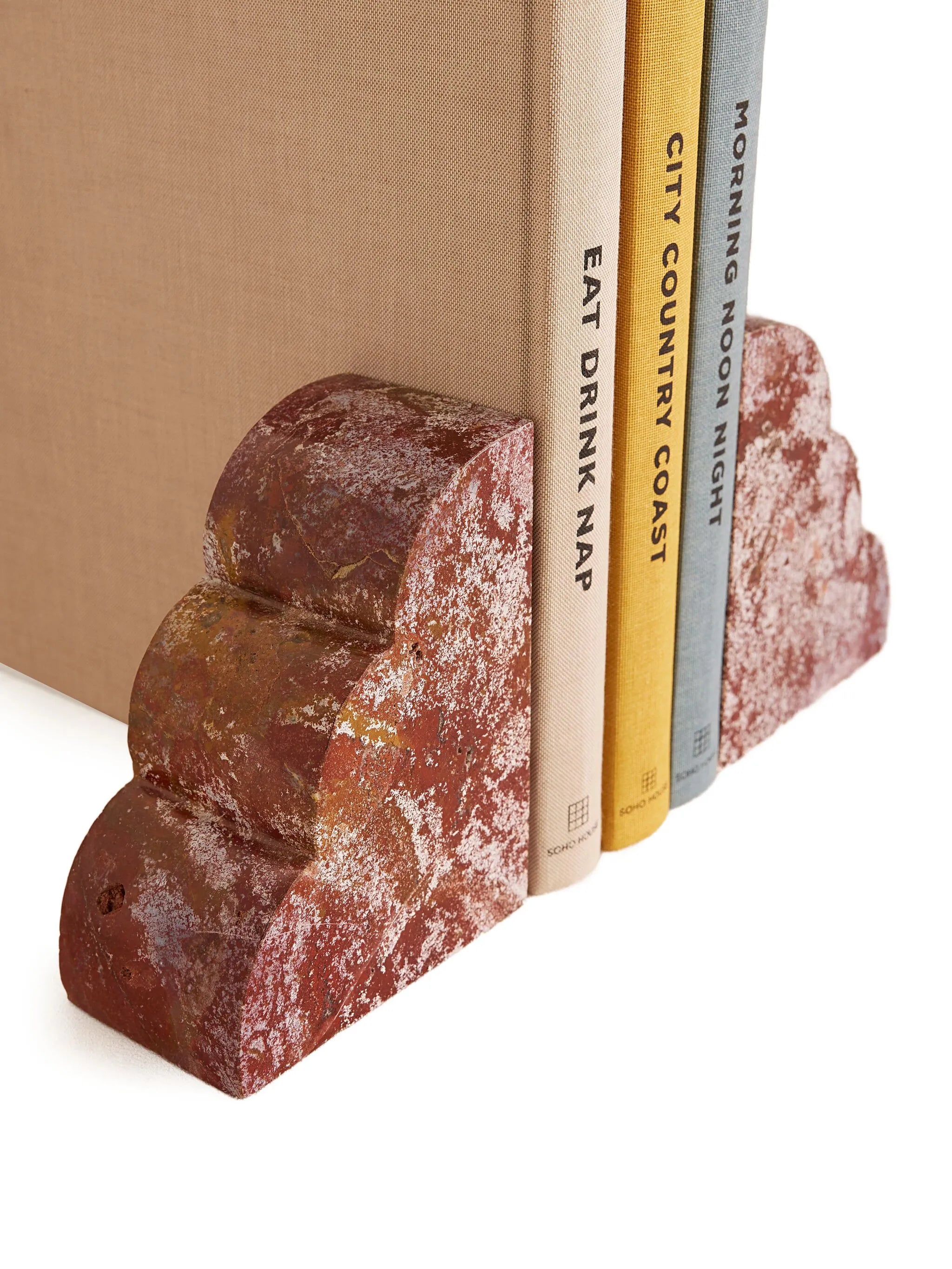 Joanie Jasper bookends (set of two)
