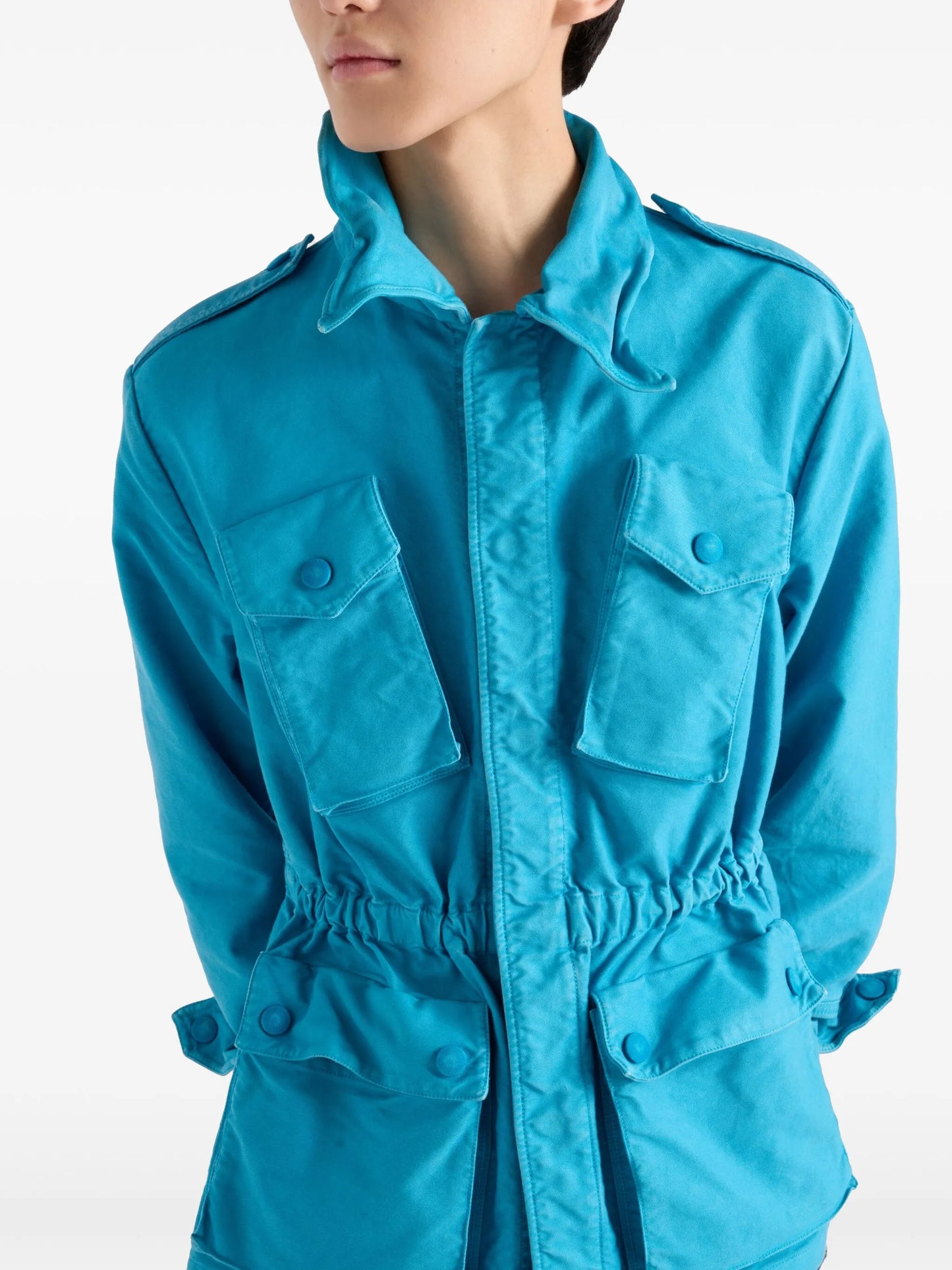 cotton safari jacket