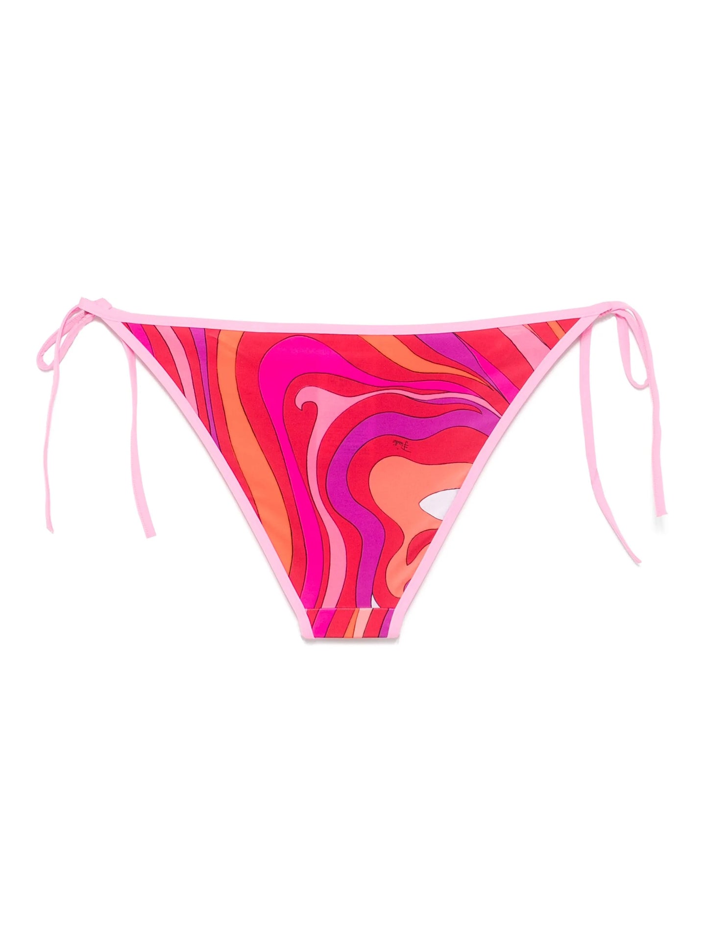 Marmo-print bikini bottoms