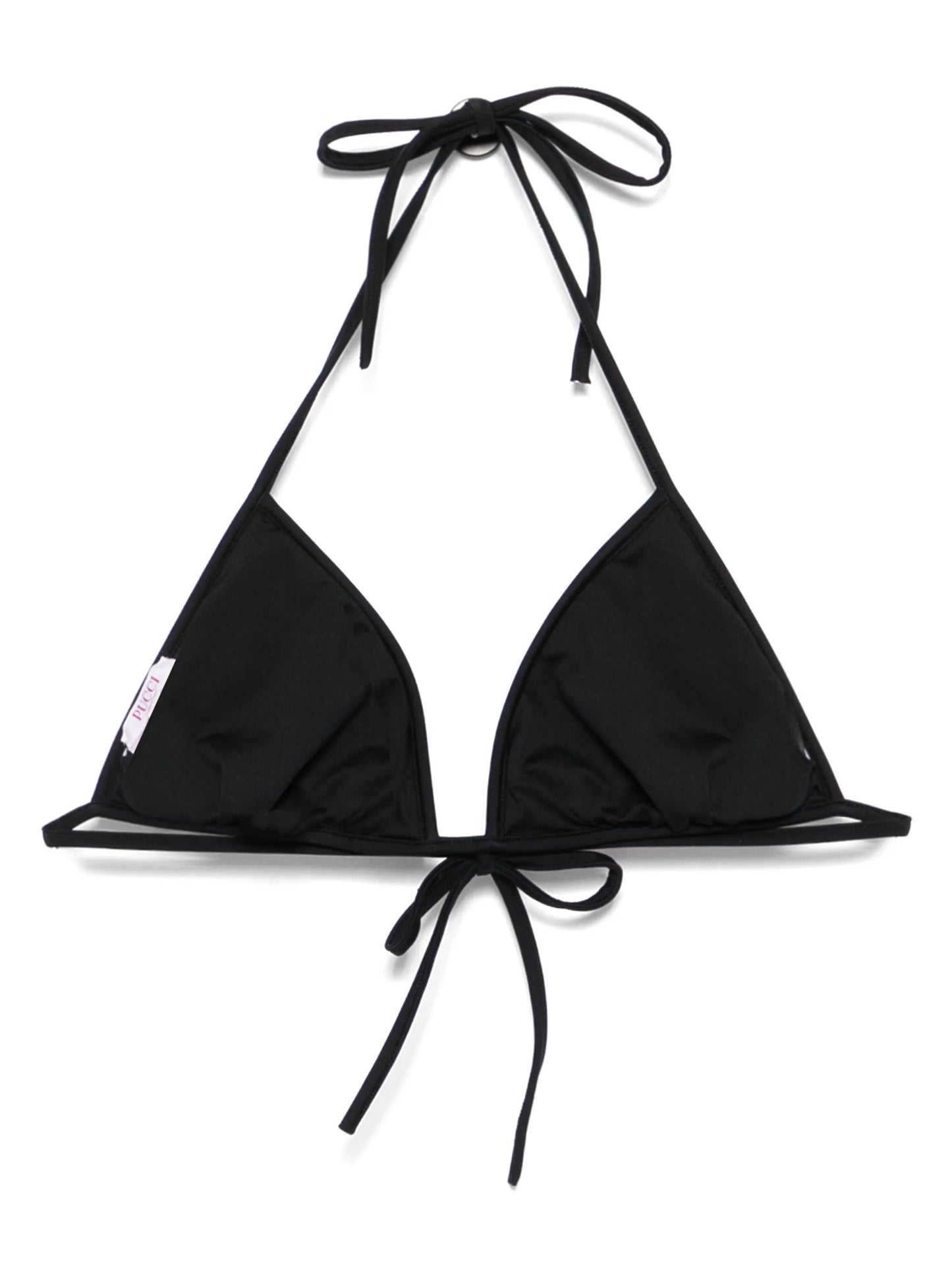 Iride-print bikini top