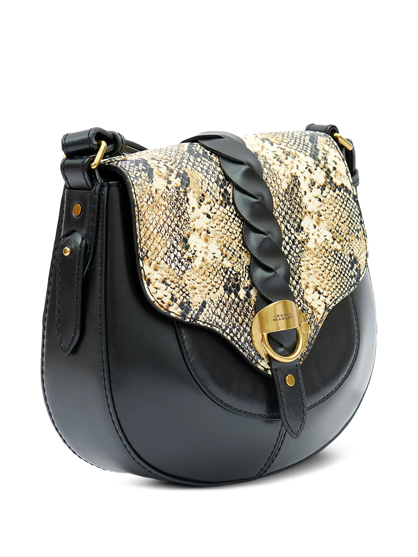 Altay Small snakeskin-effect crossbody bag