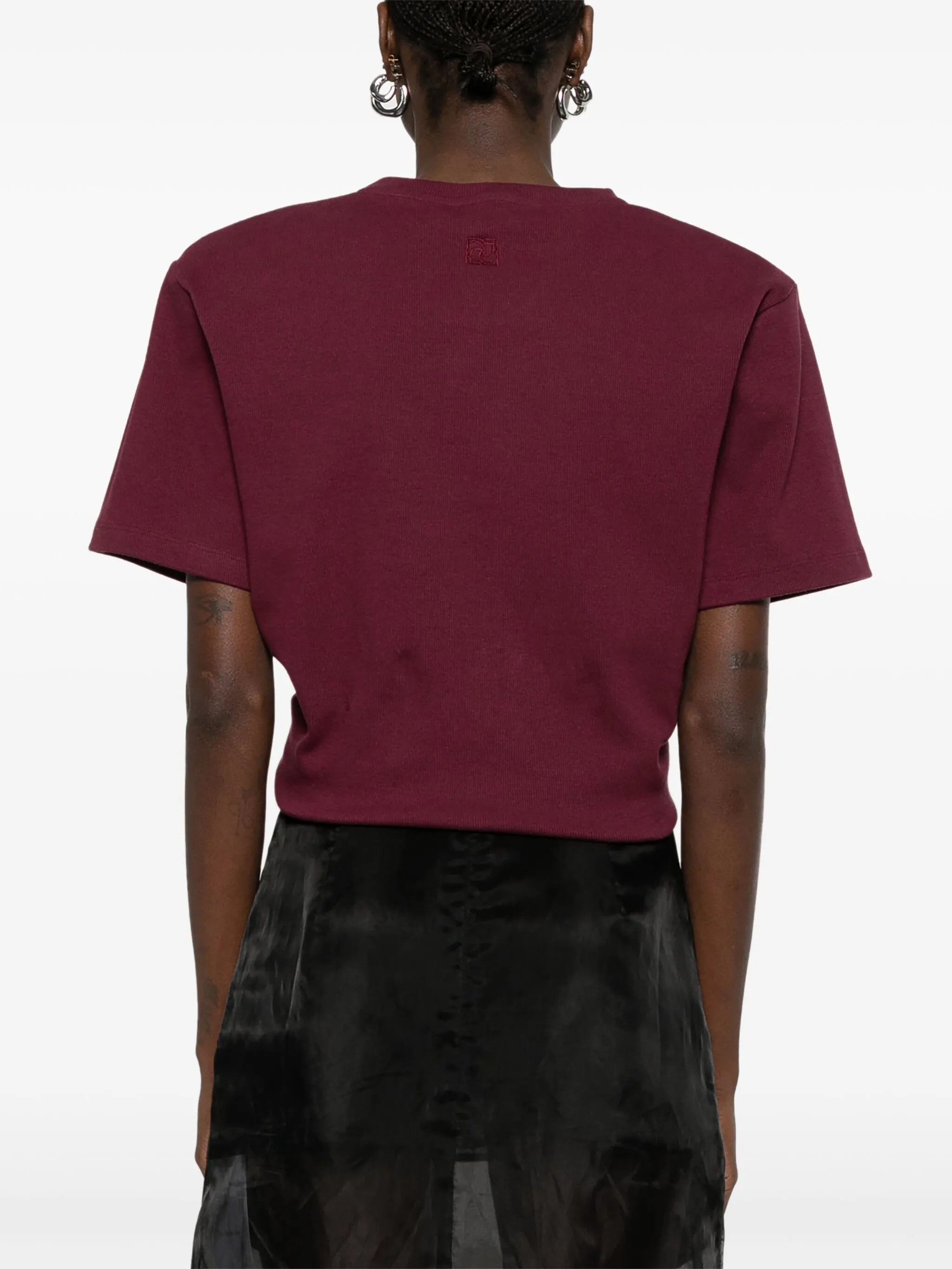 knotted T-shirt