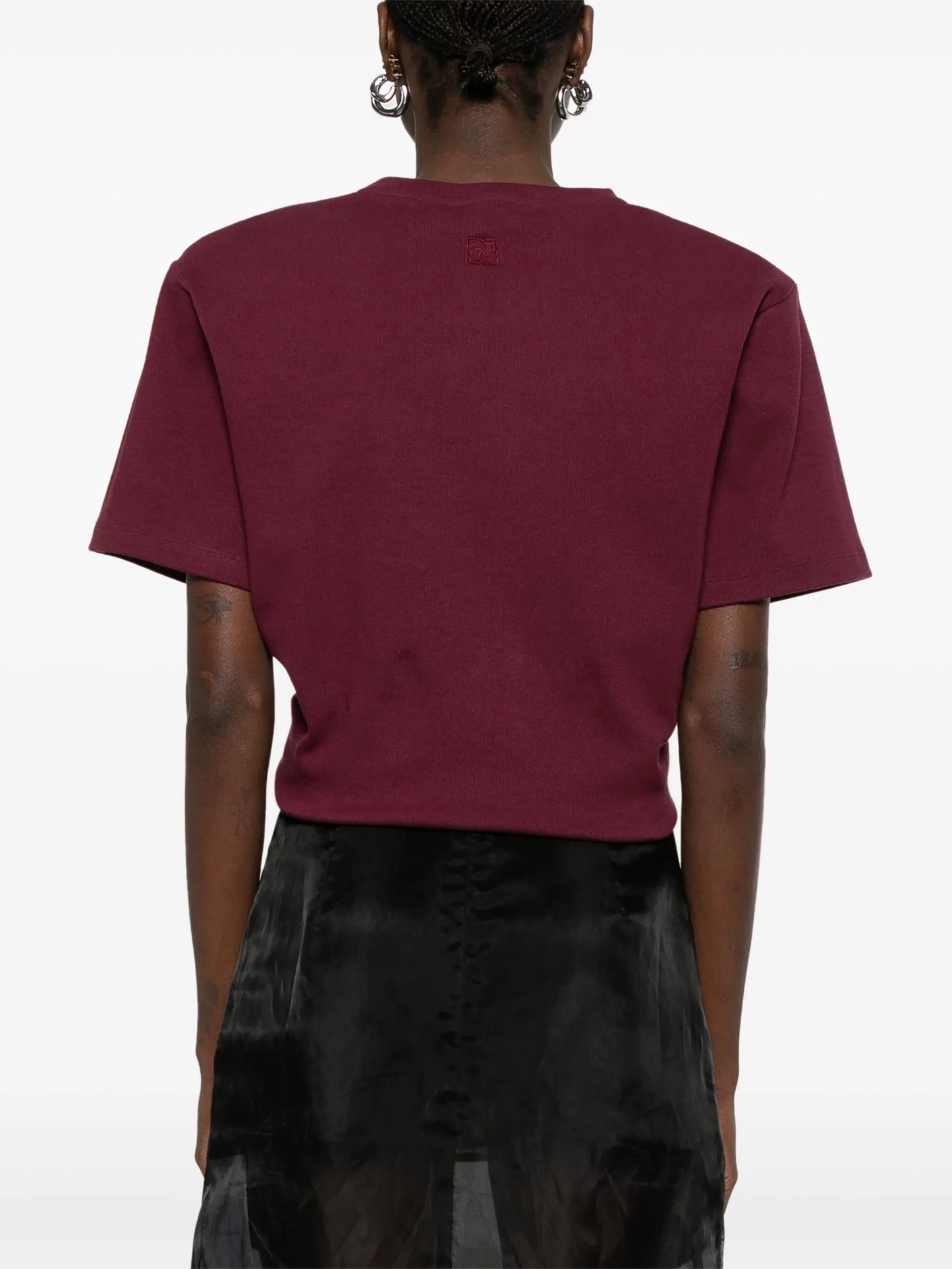 knotted T-shirt