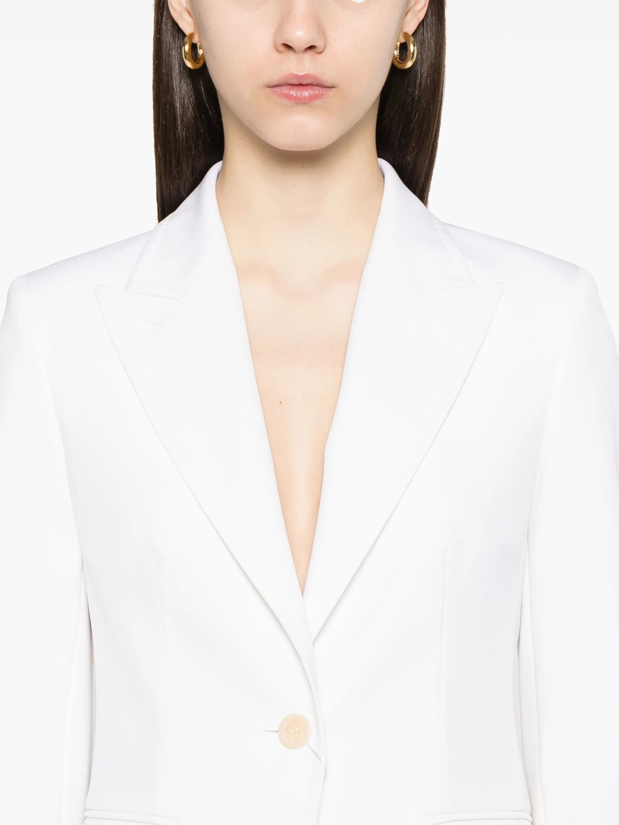 single-breasted blazer