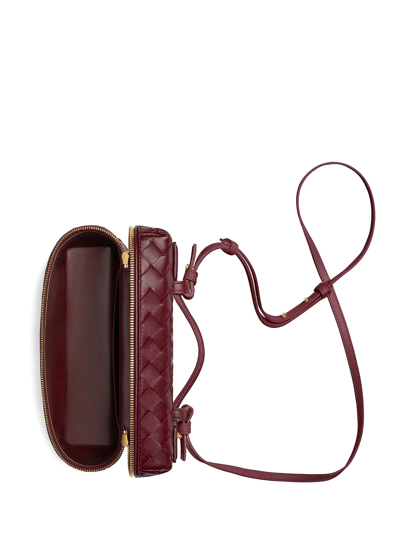 Intrecciato leather tote bag