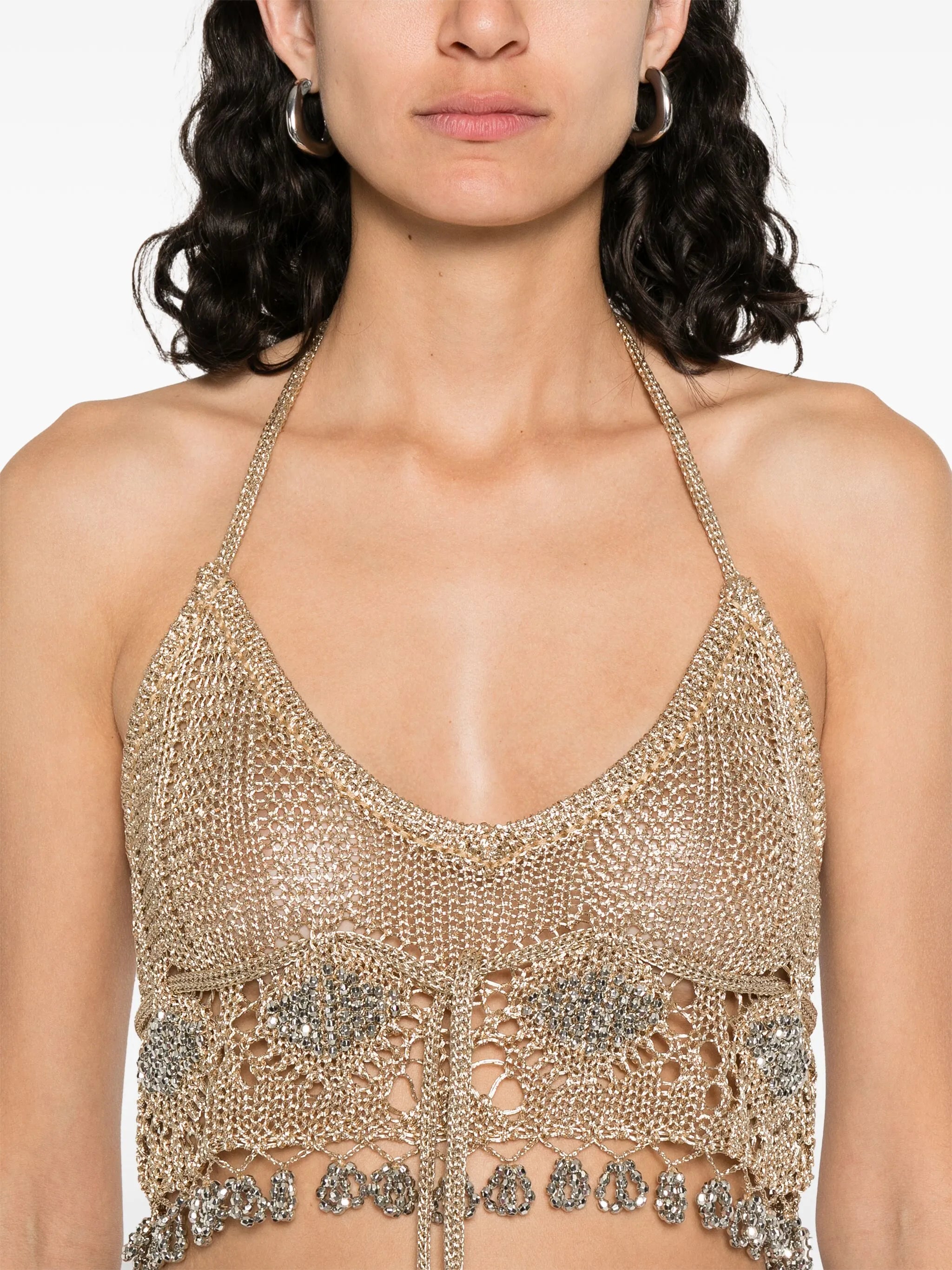 open-knit top