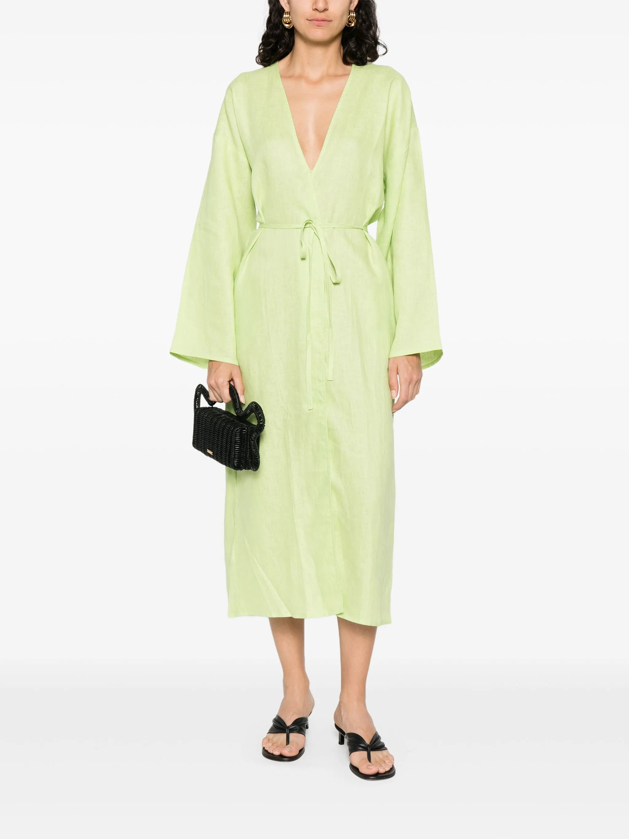 linen coat