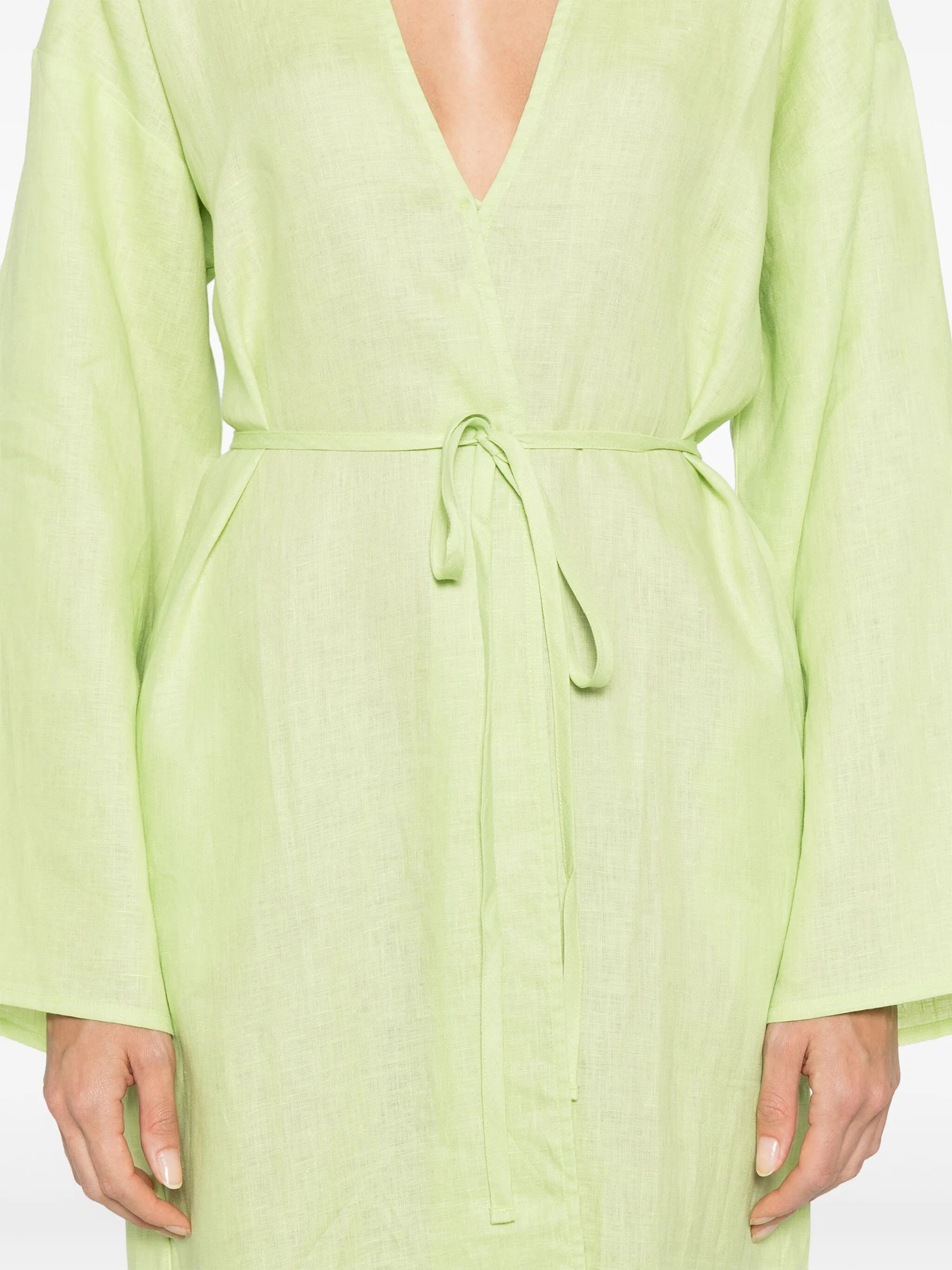 linen coat