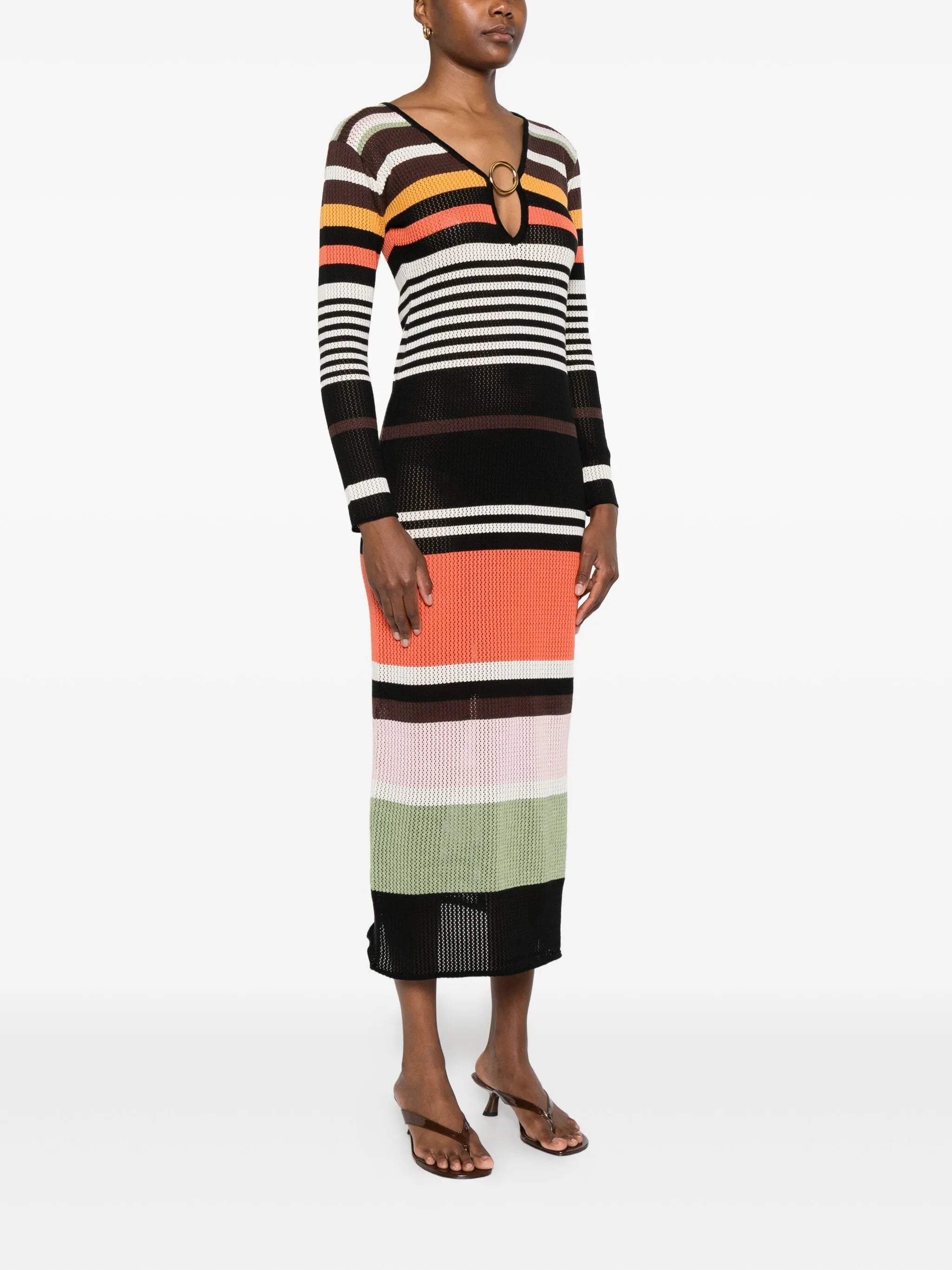 Magna midi dress
