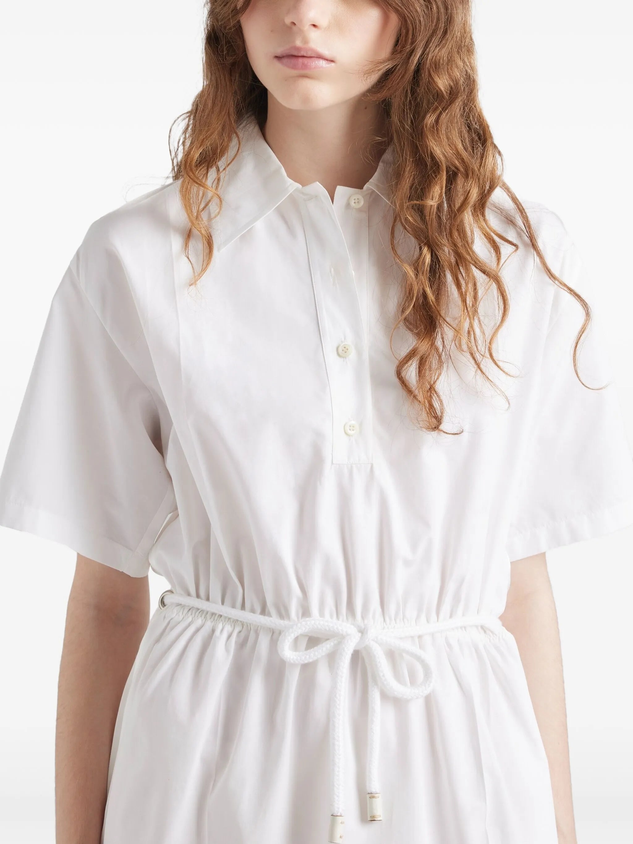 drawstring dress