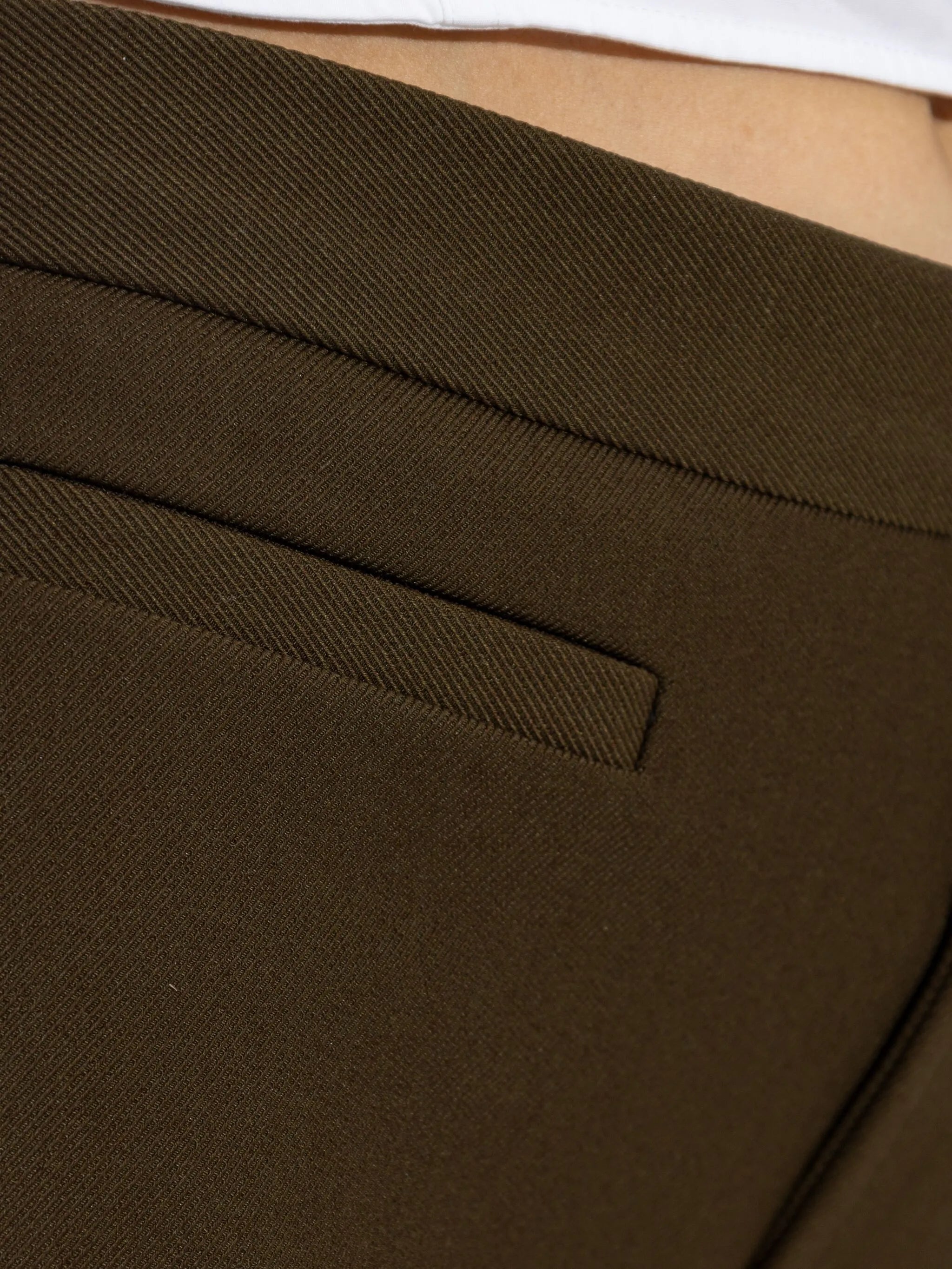 wool-blend trousers