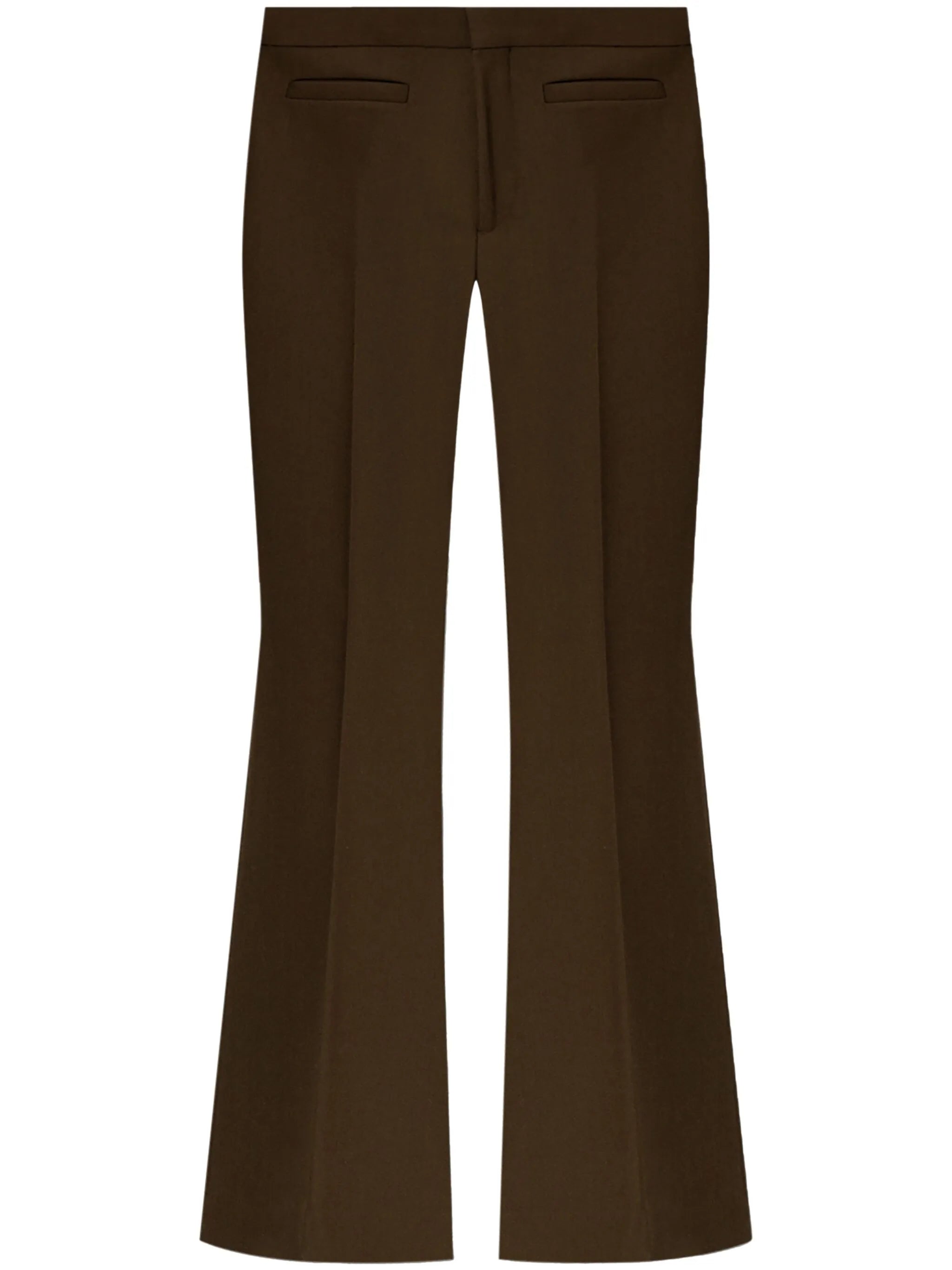 wool-blend trousers