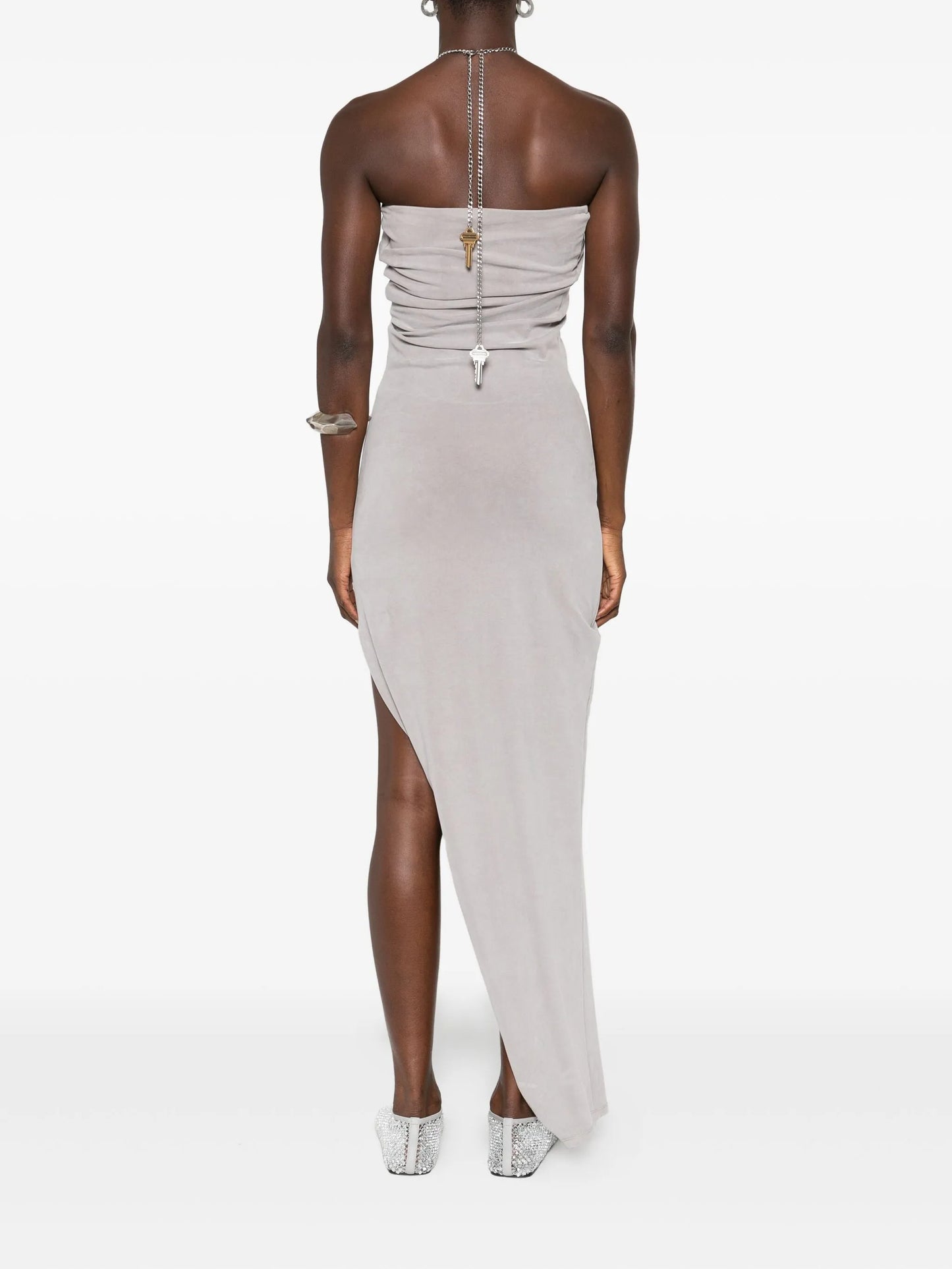 asymmetric mini dress