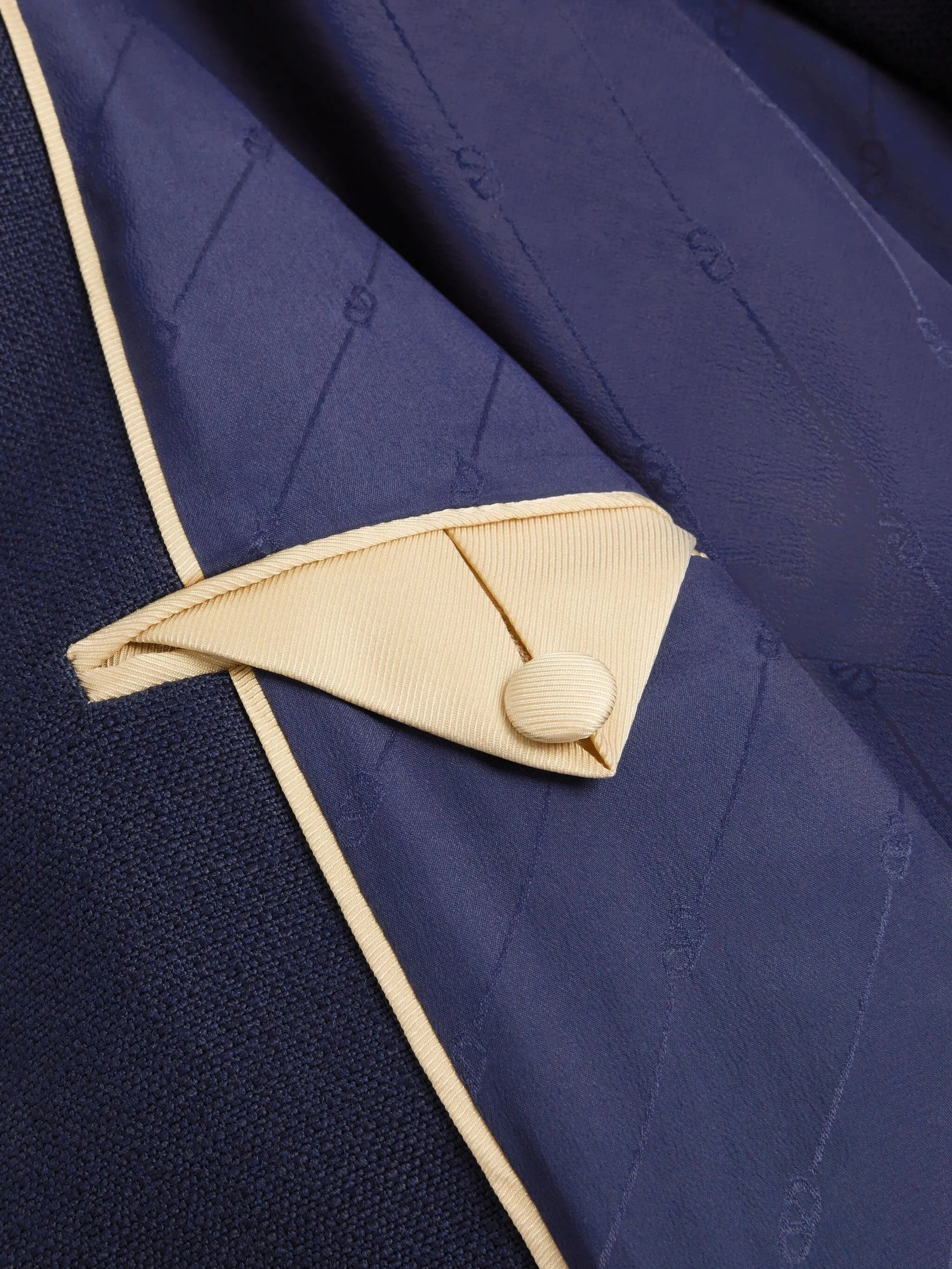 bow-detail single-breasted blazer