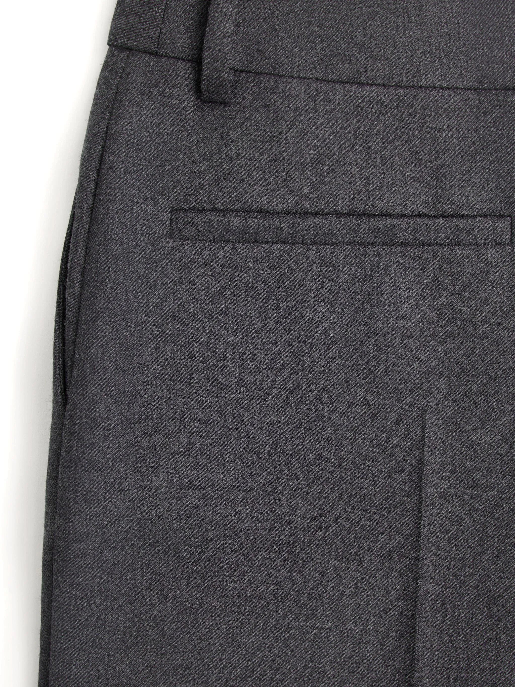 virgin wool trousers