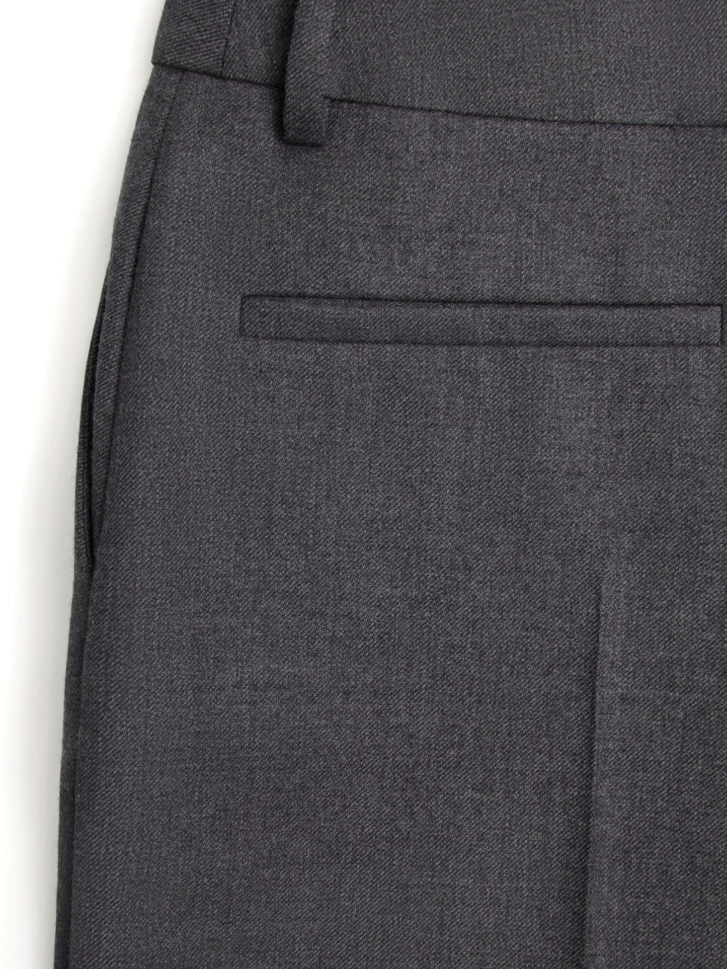 virgin wool trousers