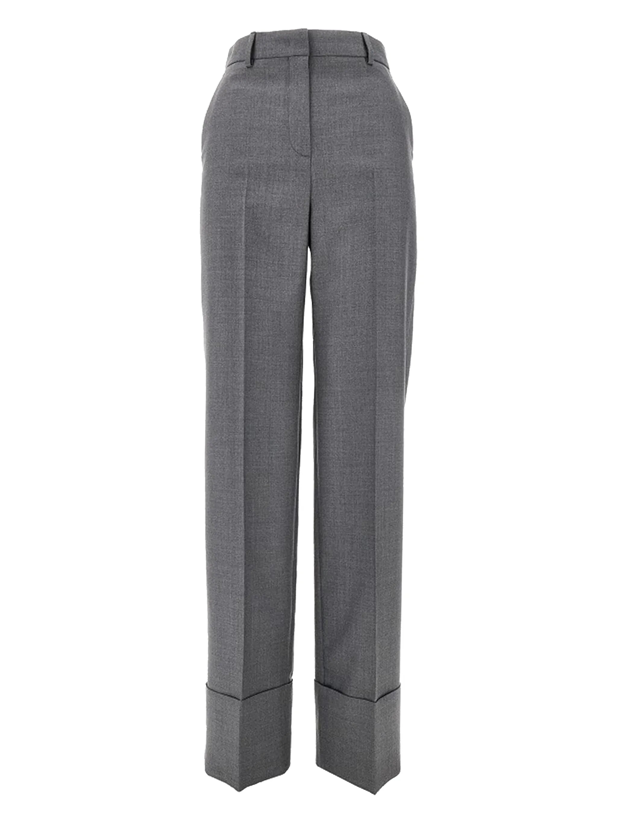 virgin wool trousers