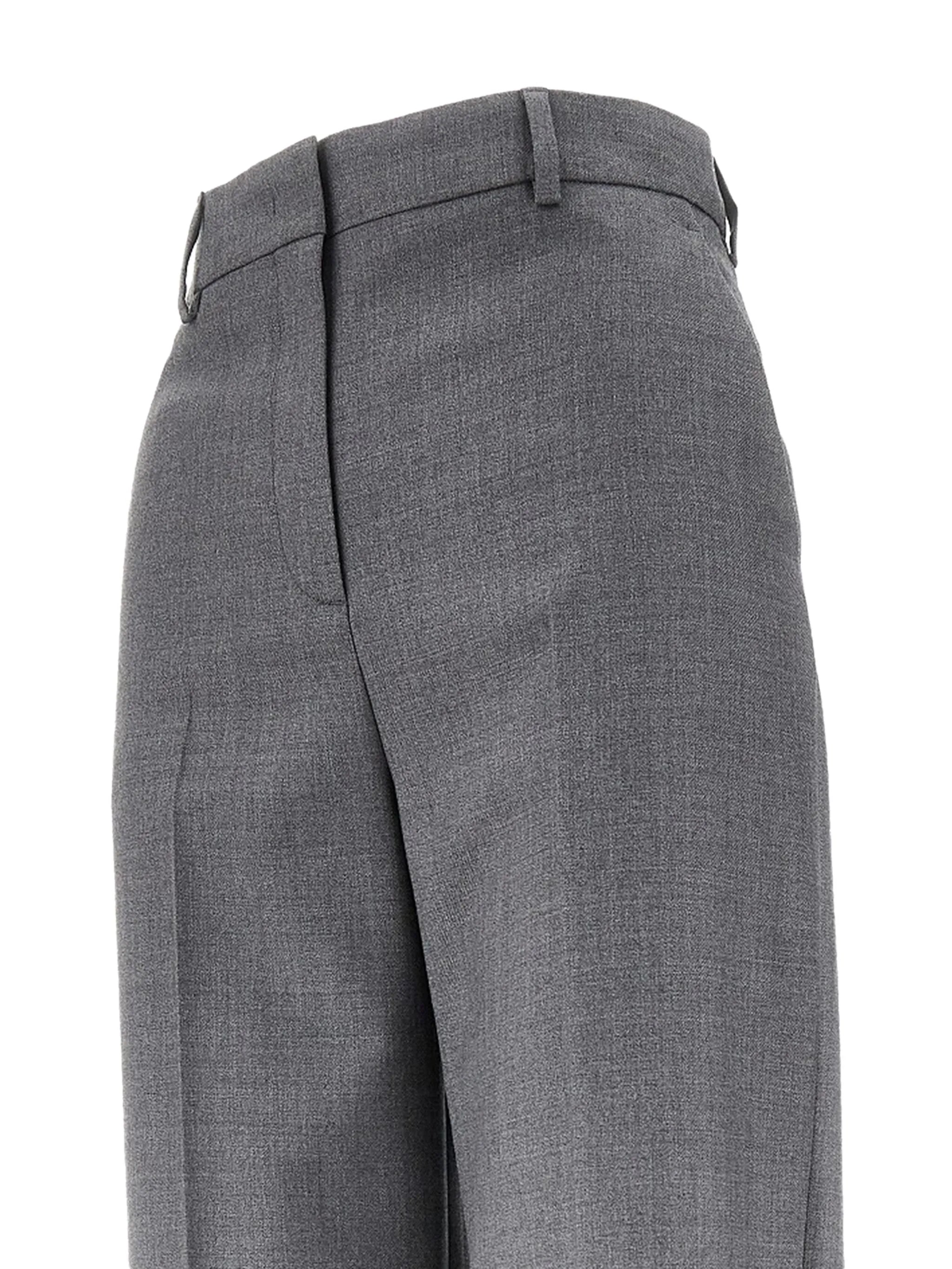 virgin wool trousers
