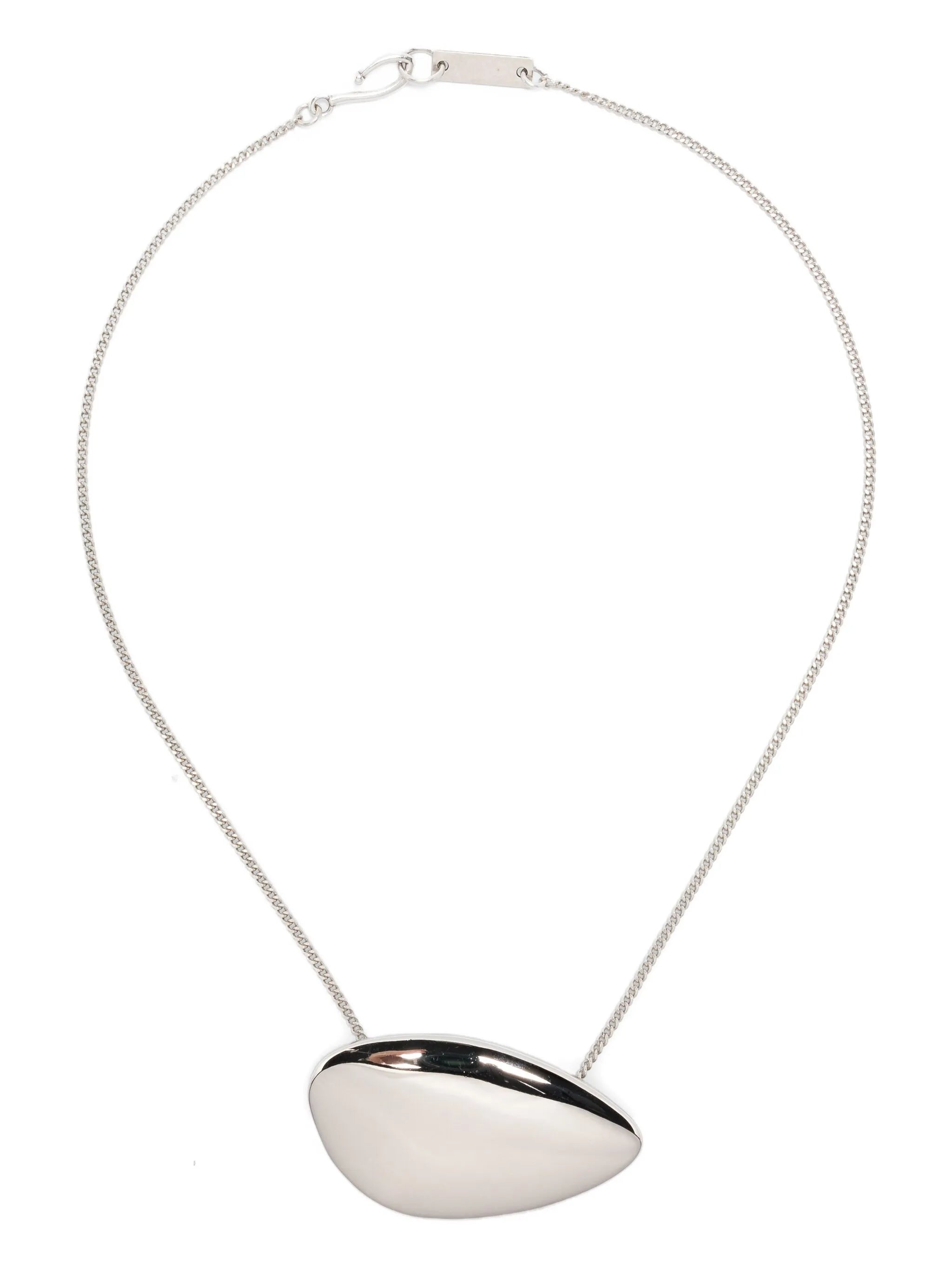 brass chain pendant necklace