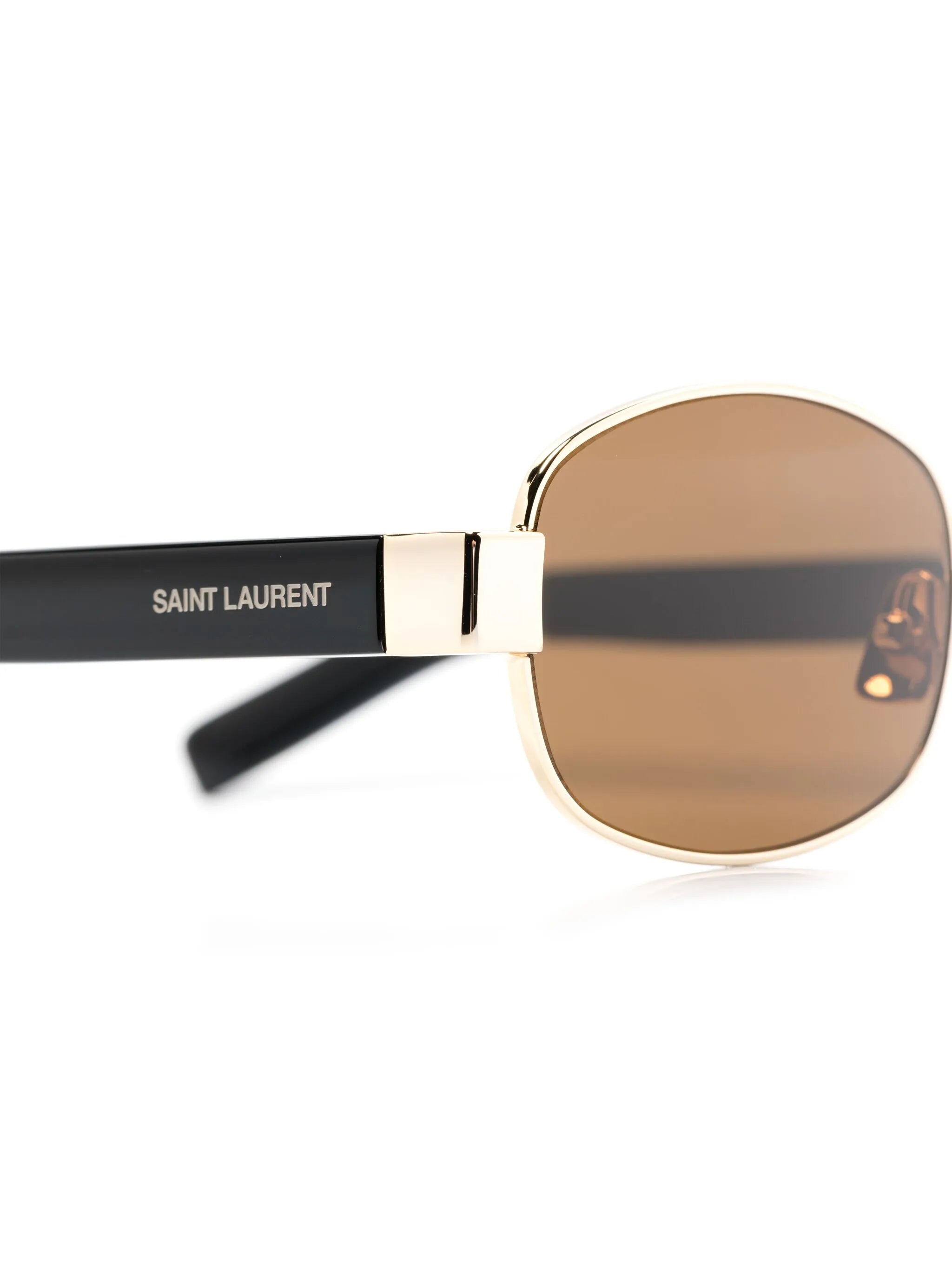 oval-frame sunglasses