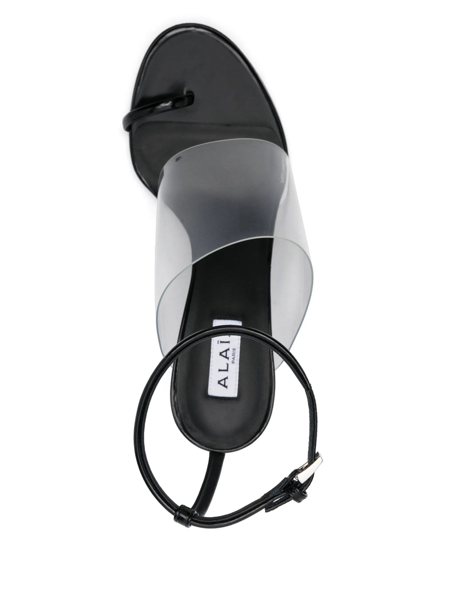 100mm asymmetric sandals