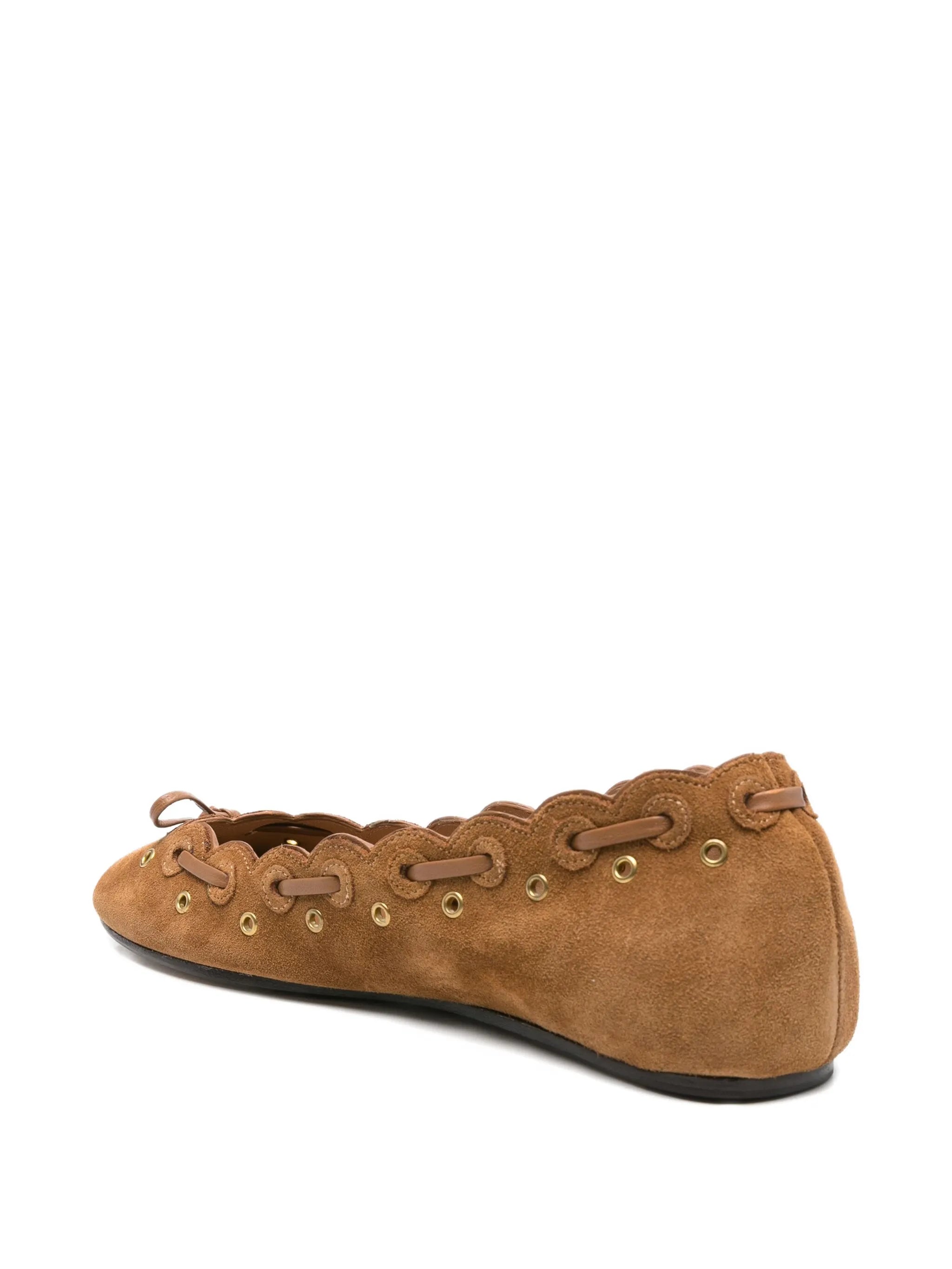 Balfy suede ballet flats