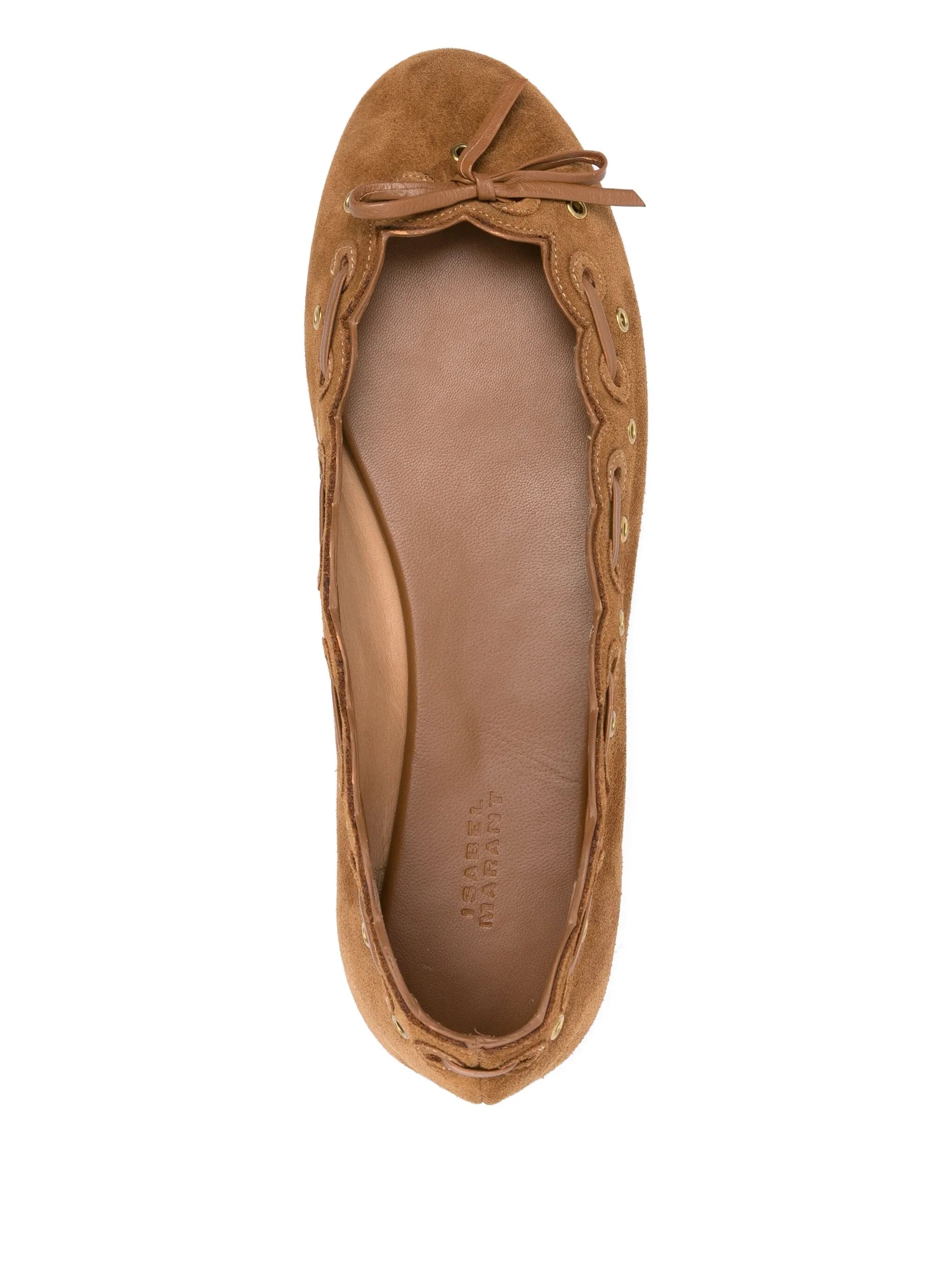 Balfy suede ballet flats