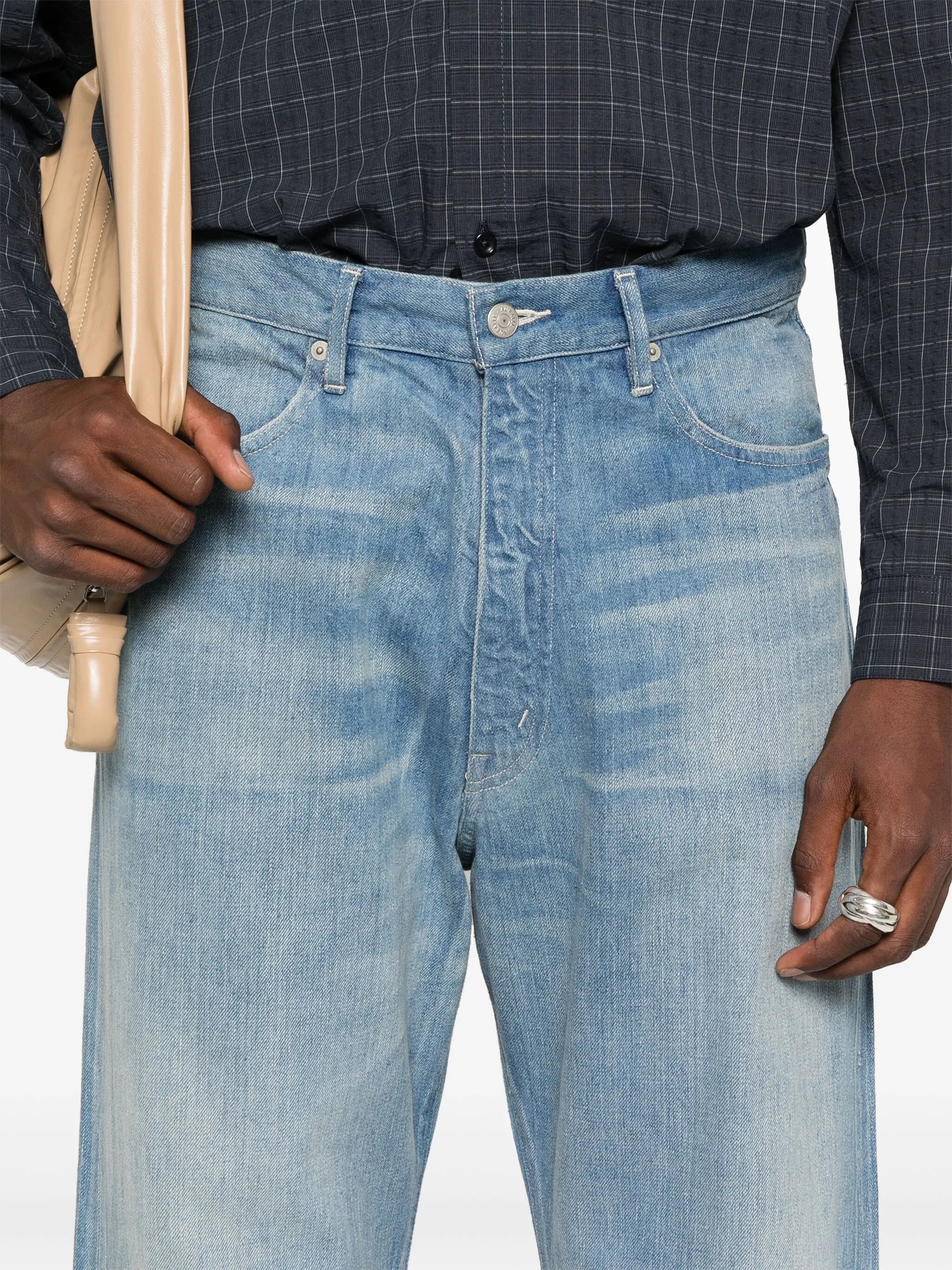 faded selvedge jeans