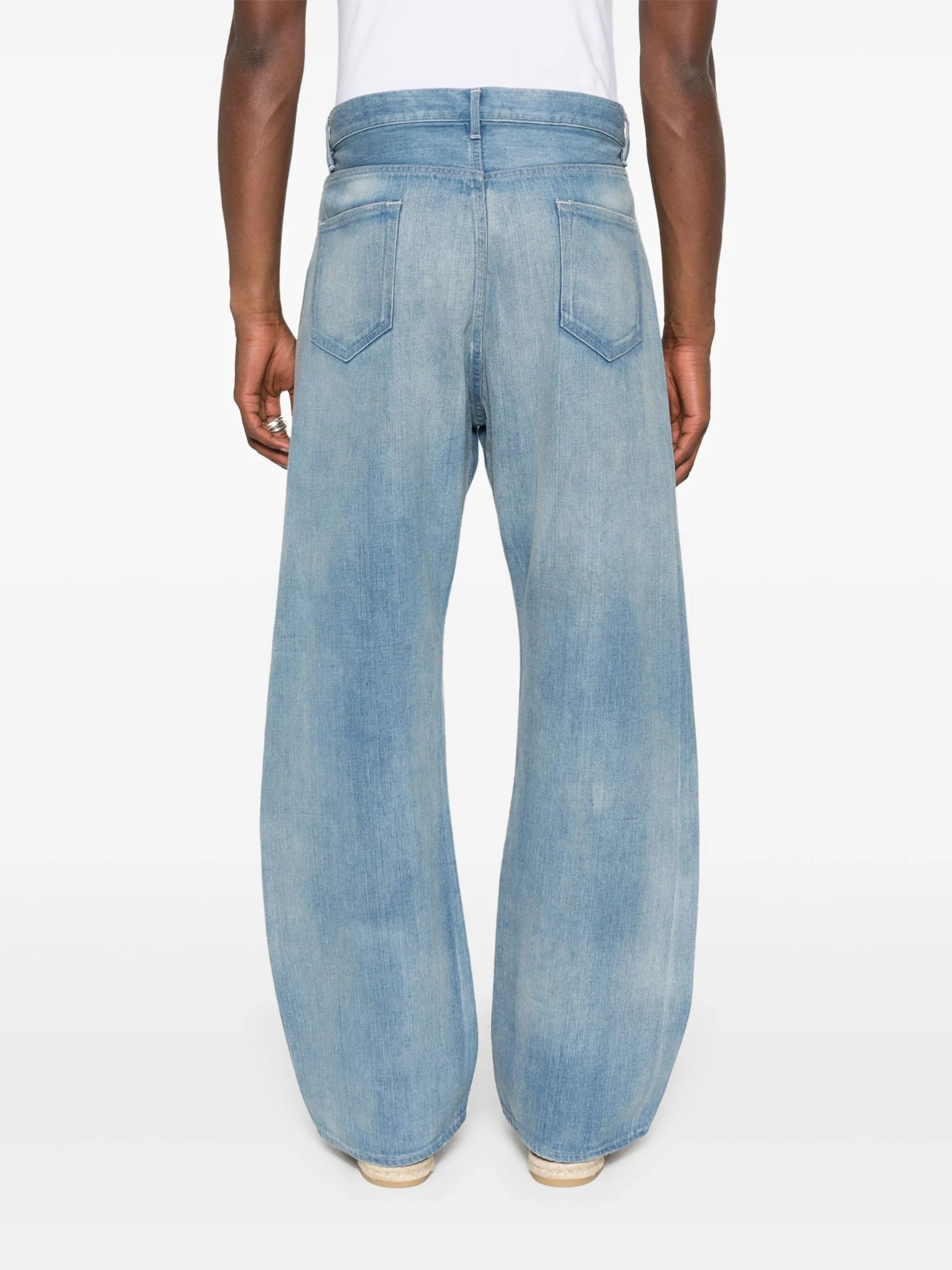 faded selvedge jeans