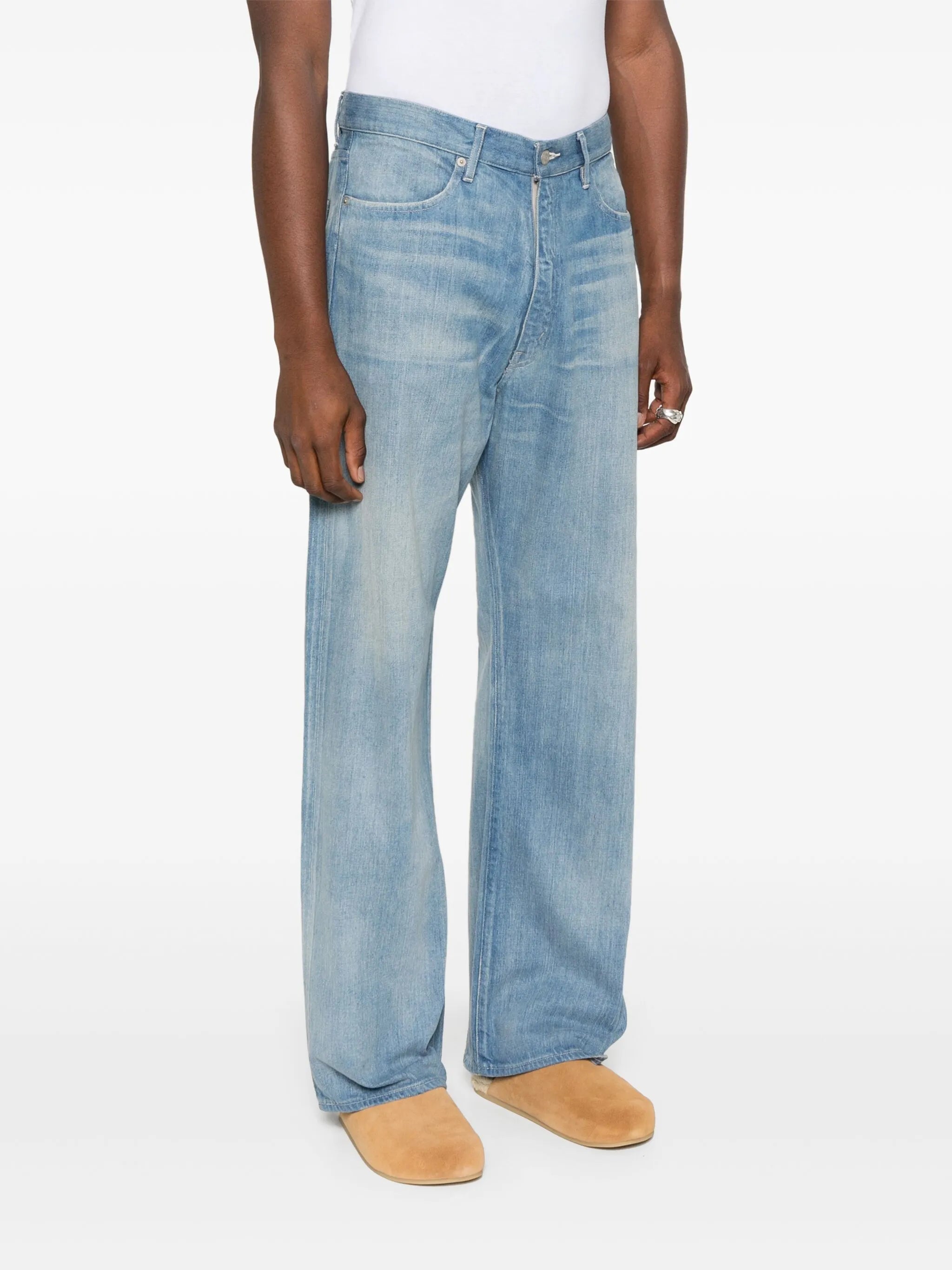 faded selvedge jeans