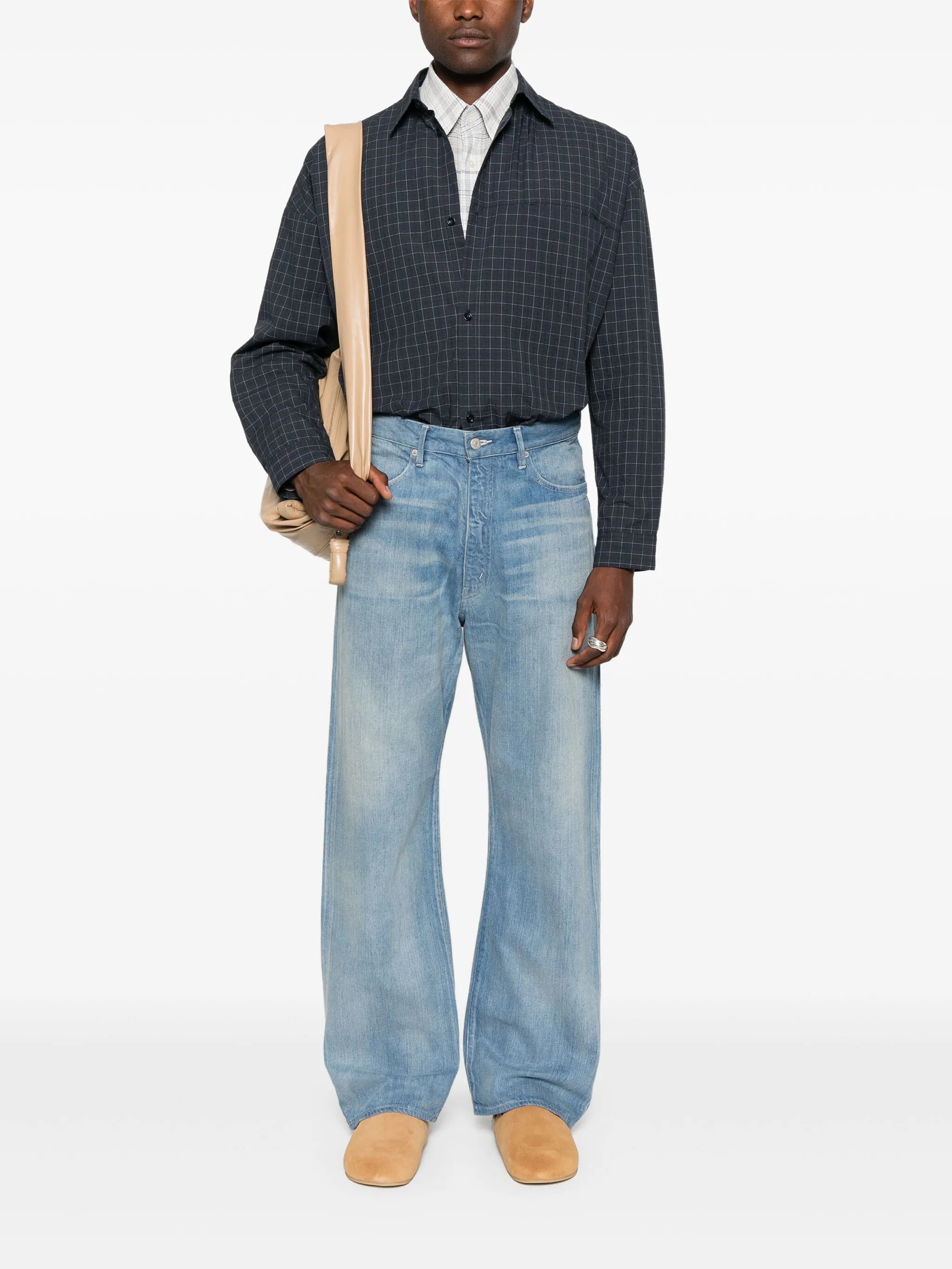 faded selvedge jeans