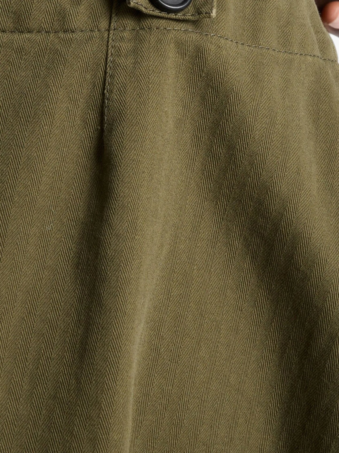 cotton midi skirt