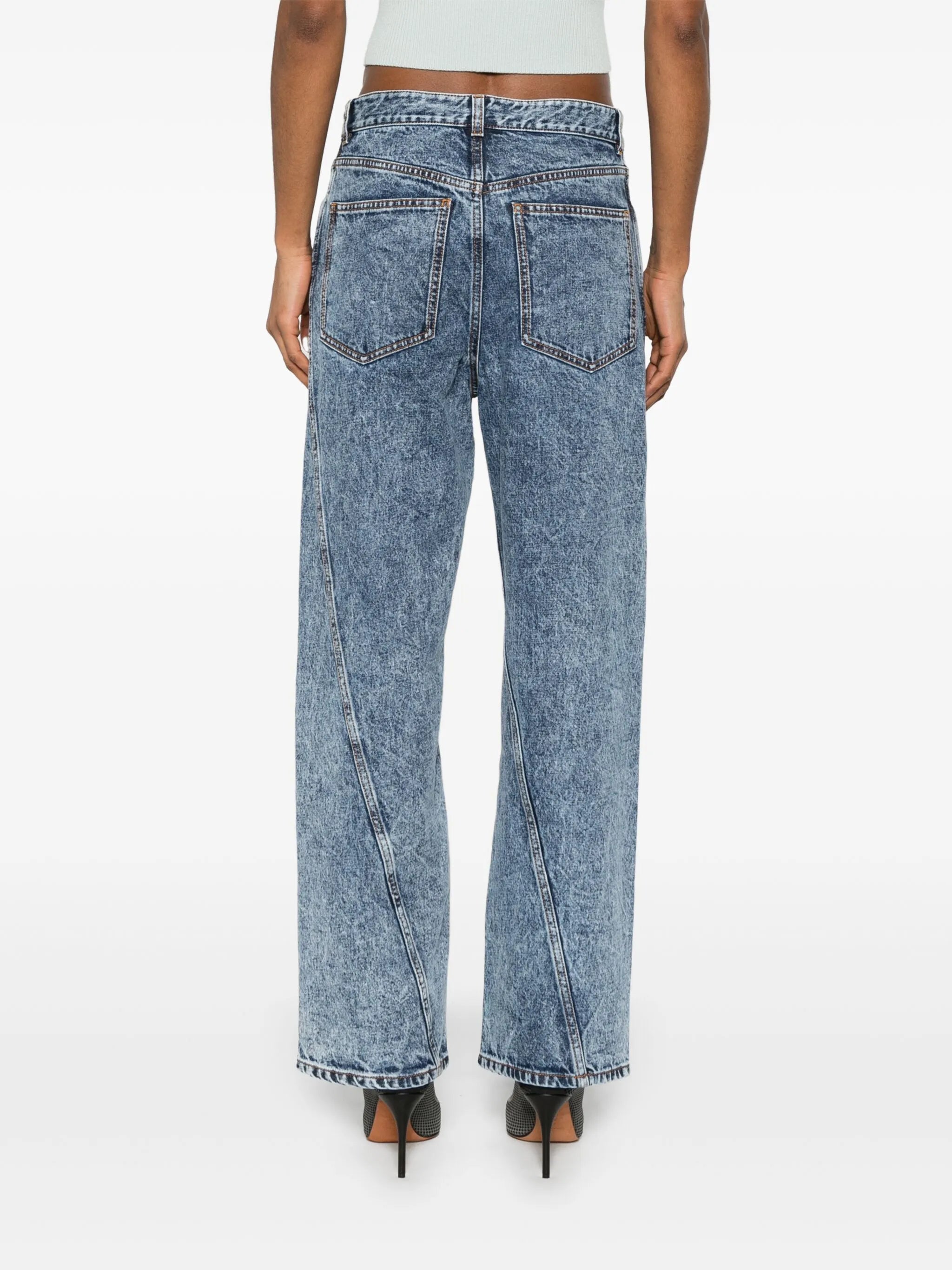 twisted jeans