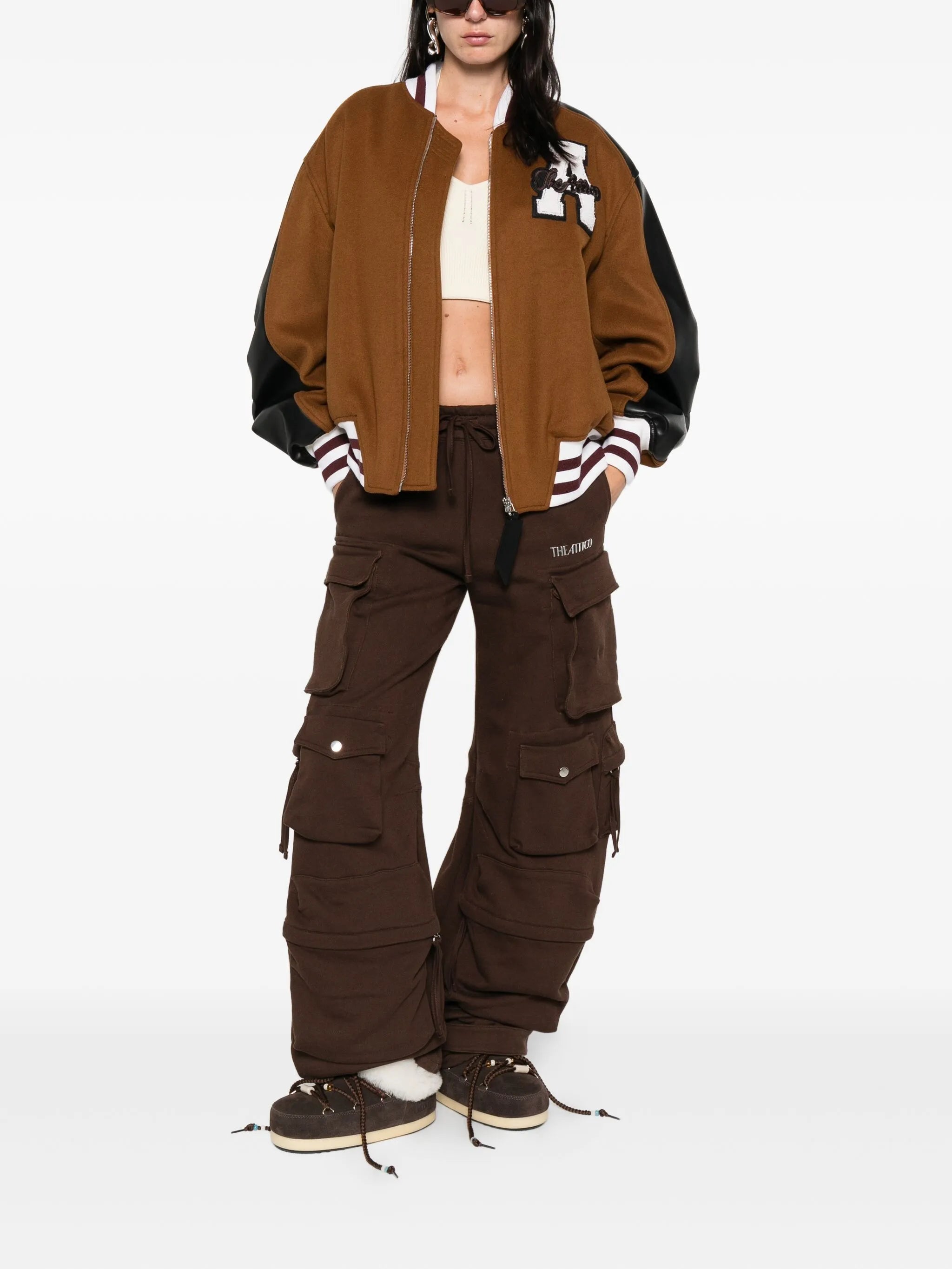 College bomber jacket