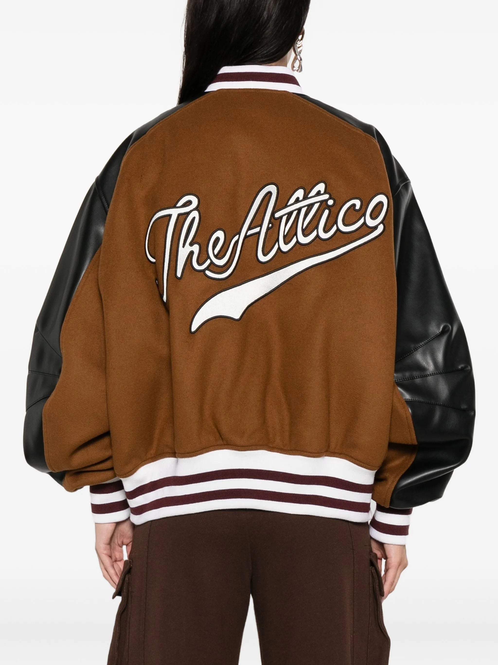 College bomber jacket