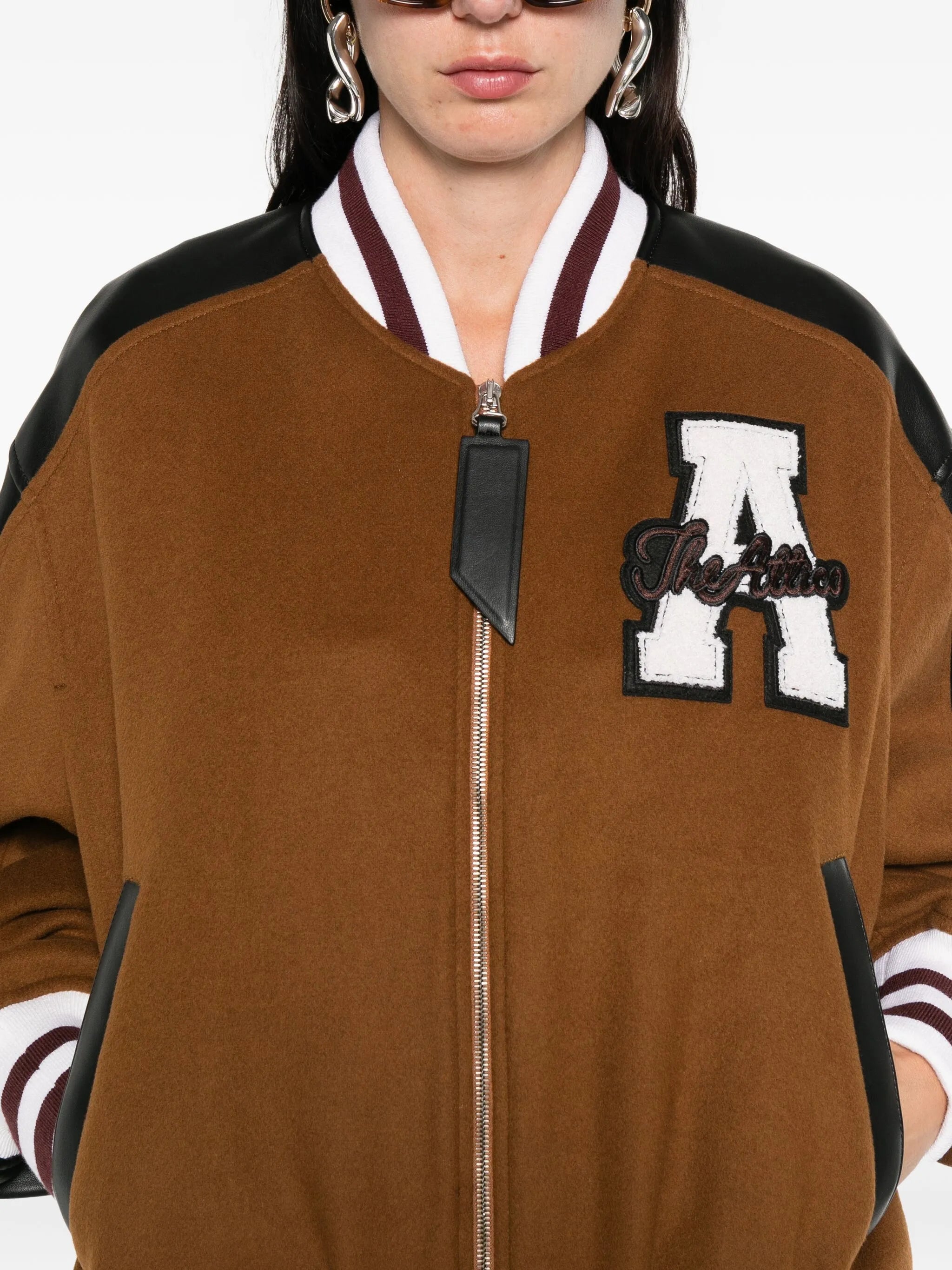 College bomber jacket