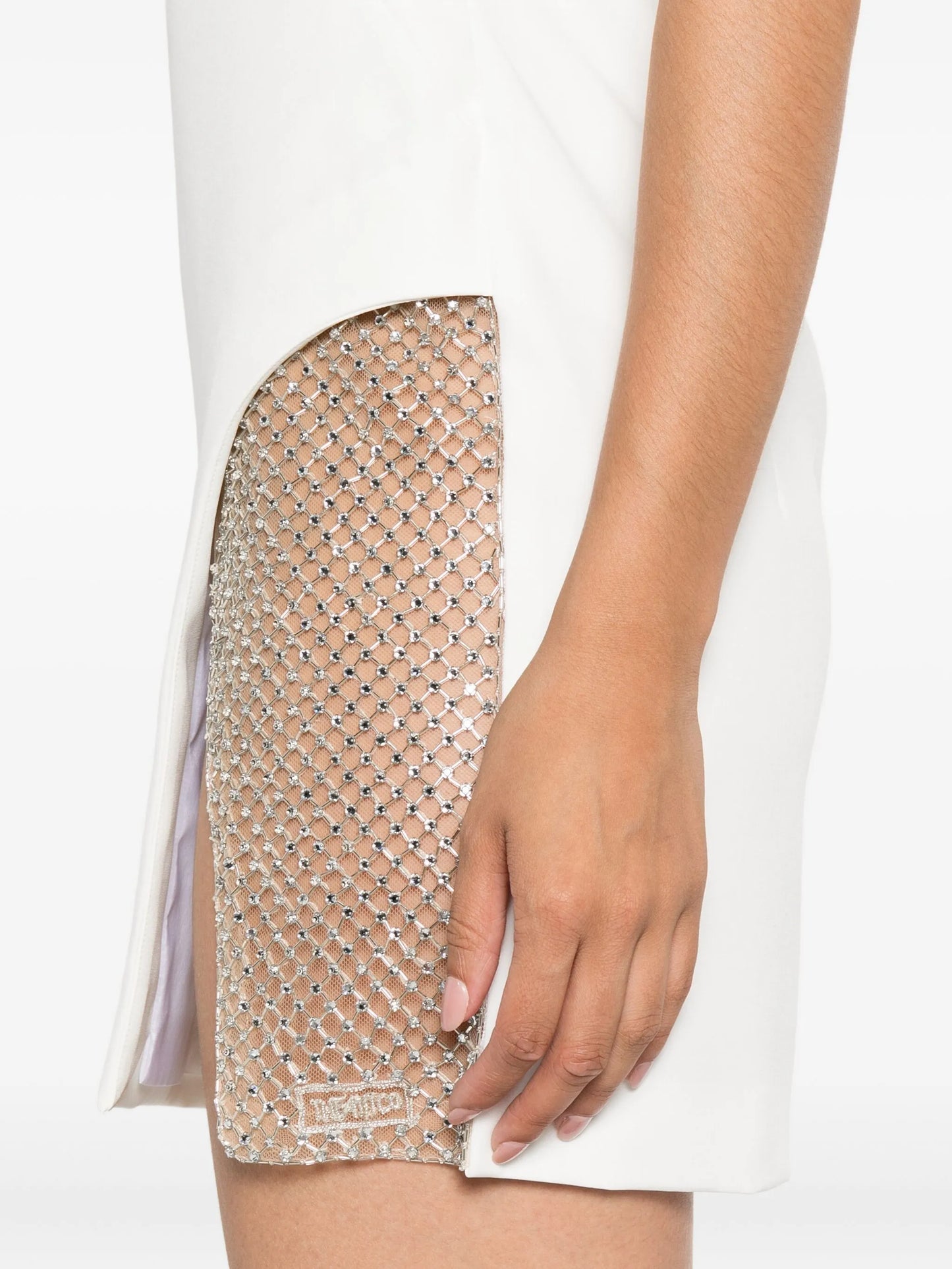 strapless mini dress