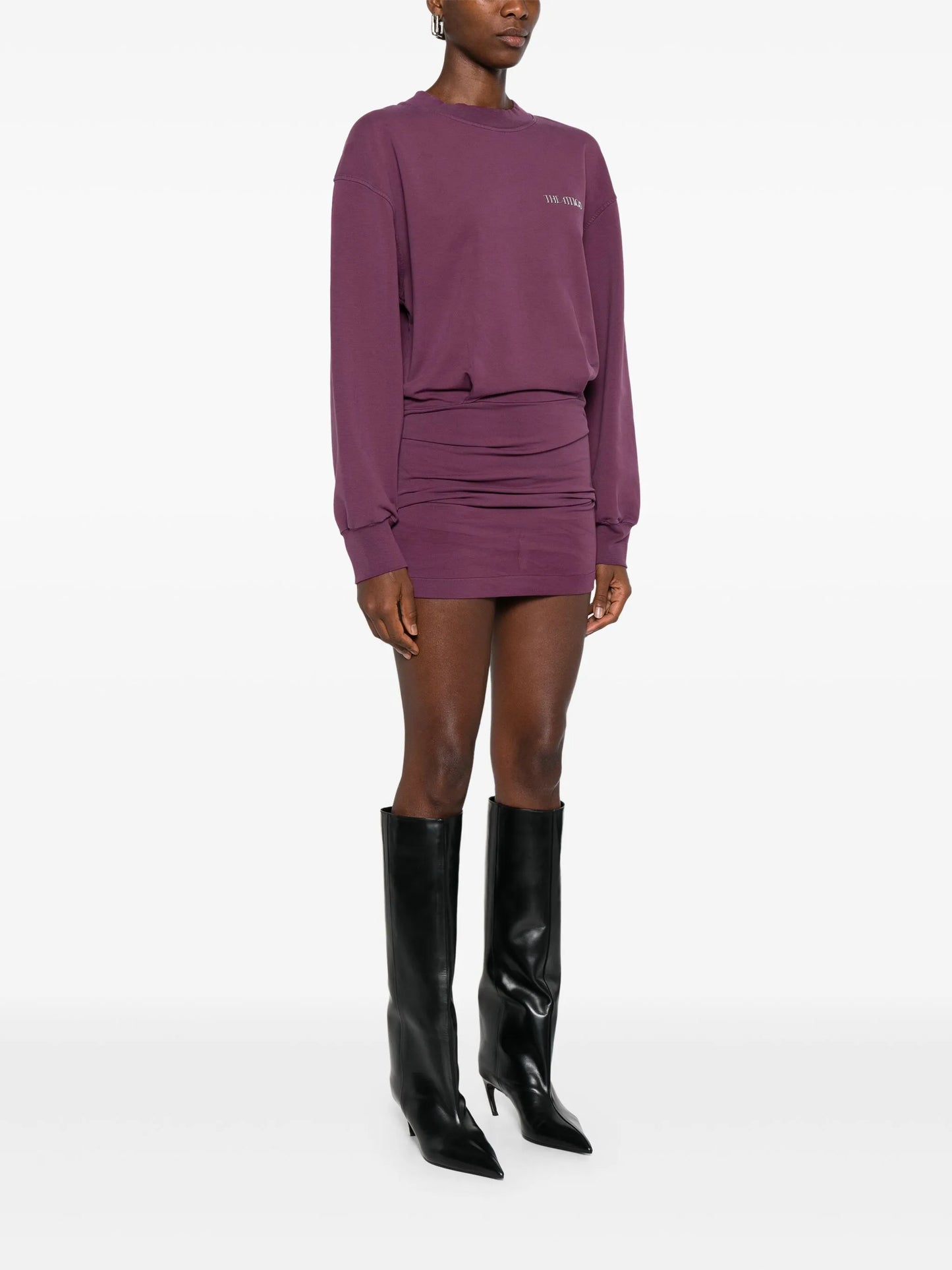 jersey mini dress