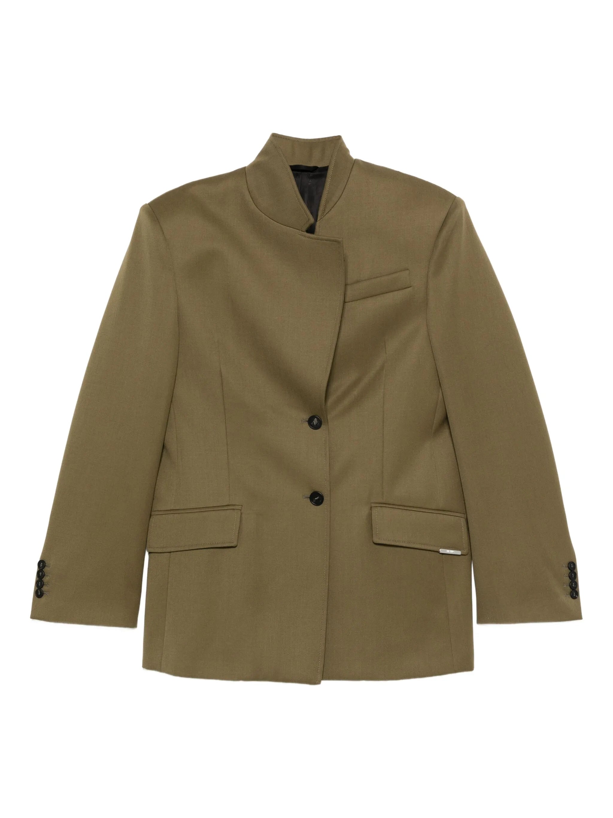 single-breasted blazer