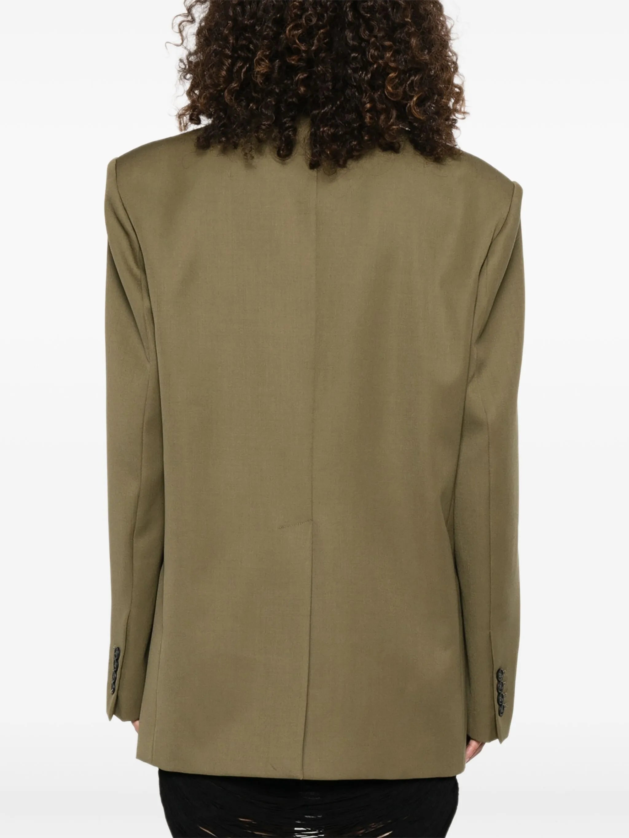 single-breasted blazer