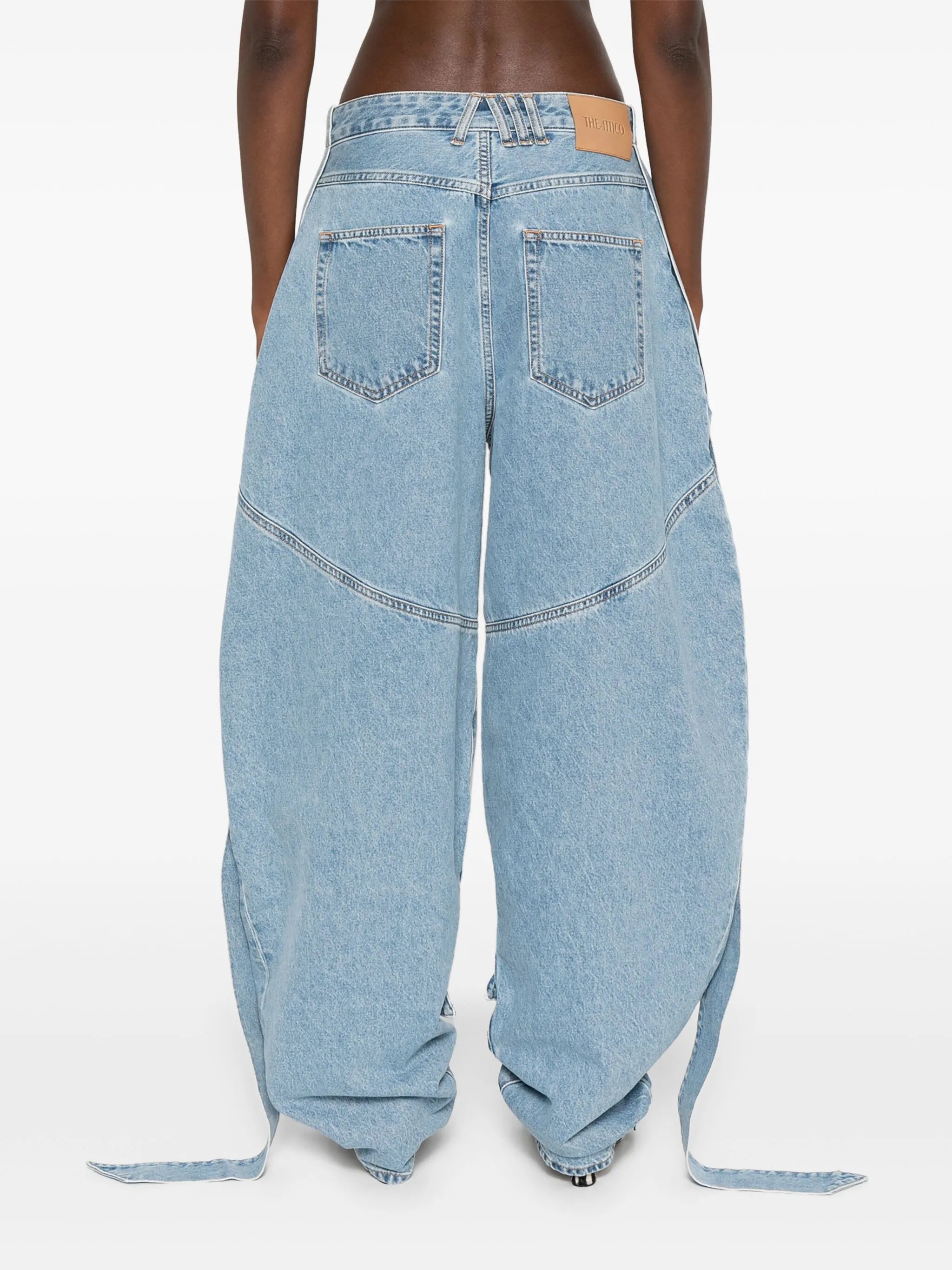 multi-string jeans