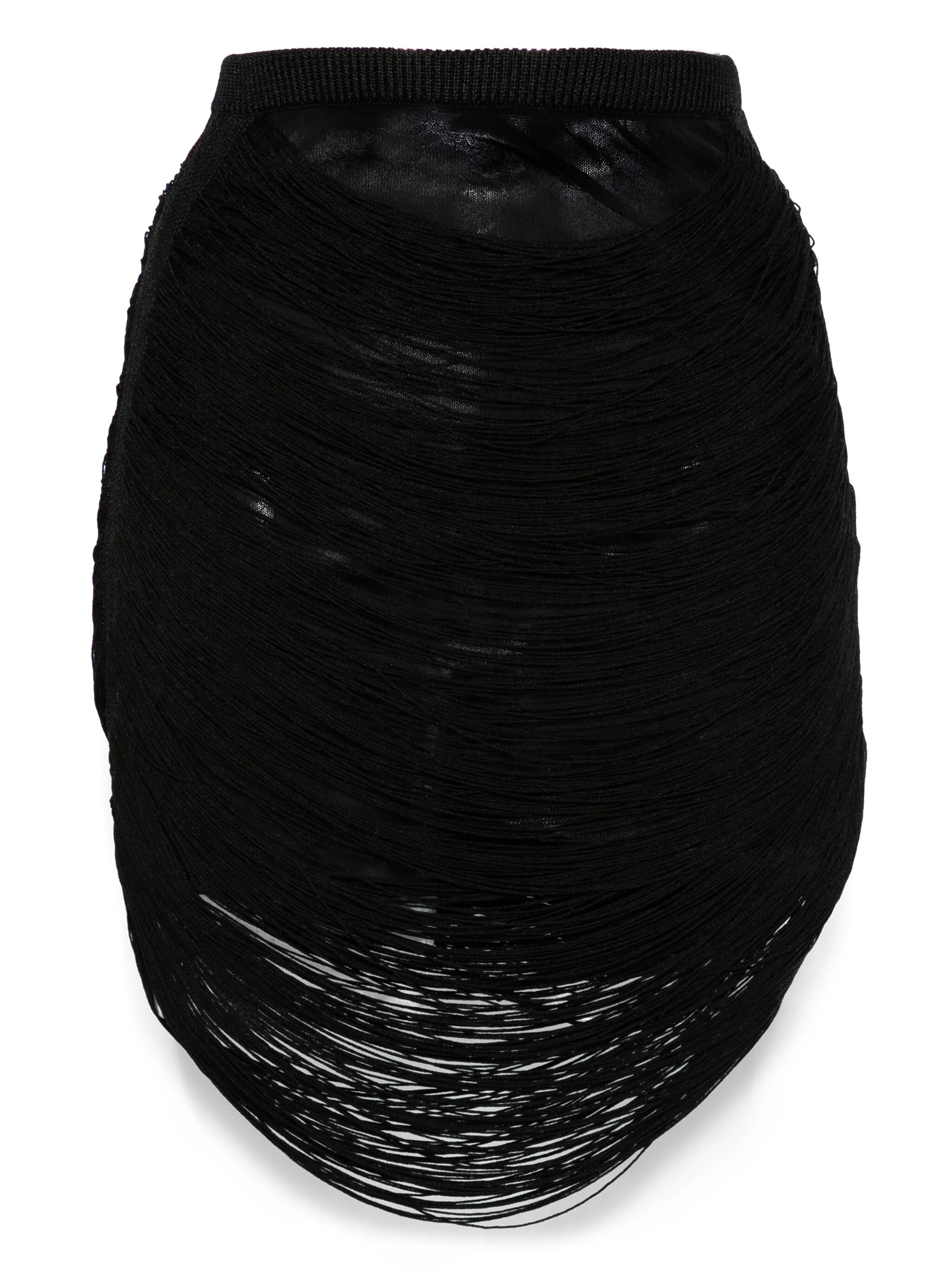 multi-strings mini skirt